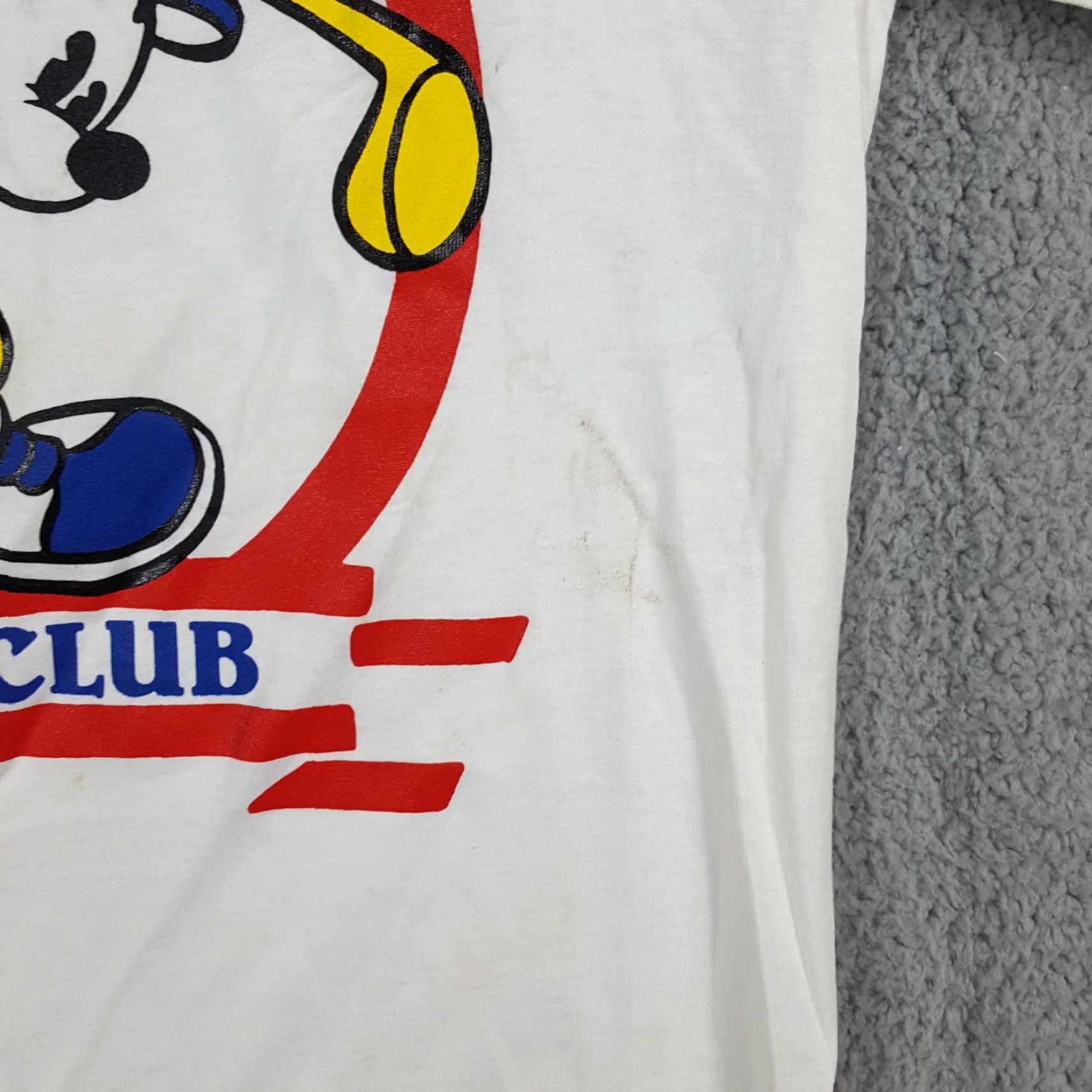 Disney VINTAGE Mickey's Golf Club 90s Disney Cartoon T-Shirt Men Small White Cotton Retro Preppy USA Made Size US S / EU 44-46 / 1 - 3 Thumbnail