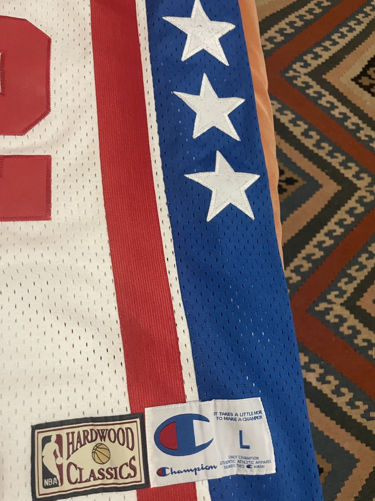 Champion NBA New Jersey Nets Julius Erving jersey Champion retro Size US L / EU 52-54 / 3 - 4 Thumbnail