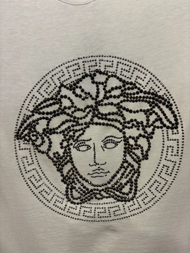 Versace Versace Medusa Hot Diamond White T Size US L / EU 52-54 / 3 - 3 Thumbnail
