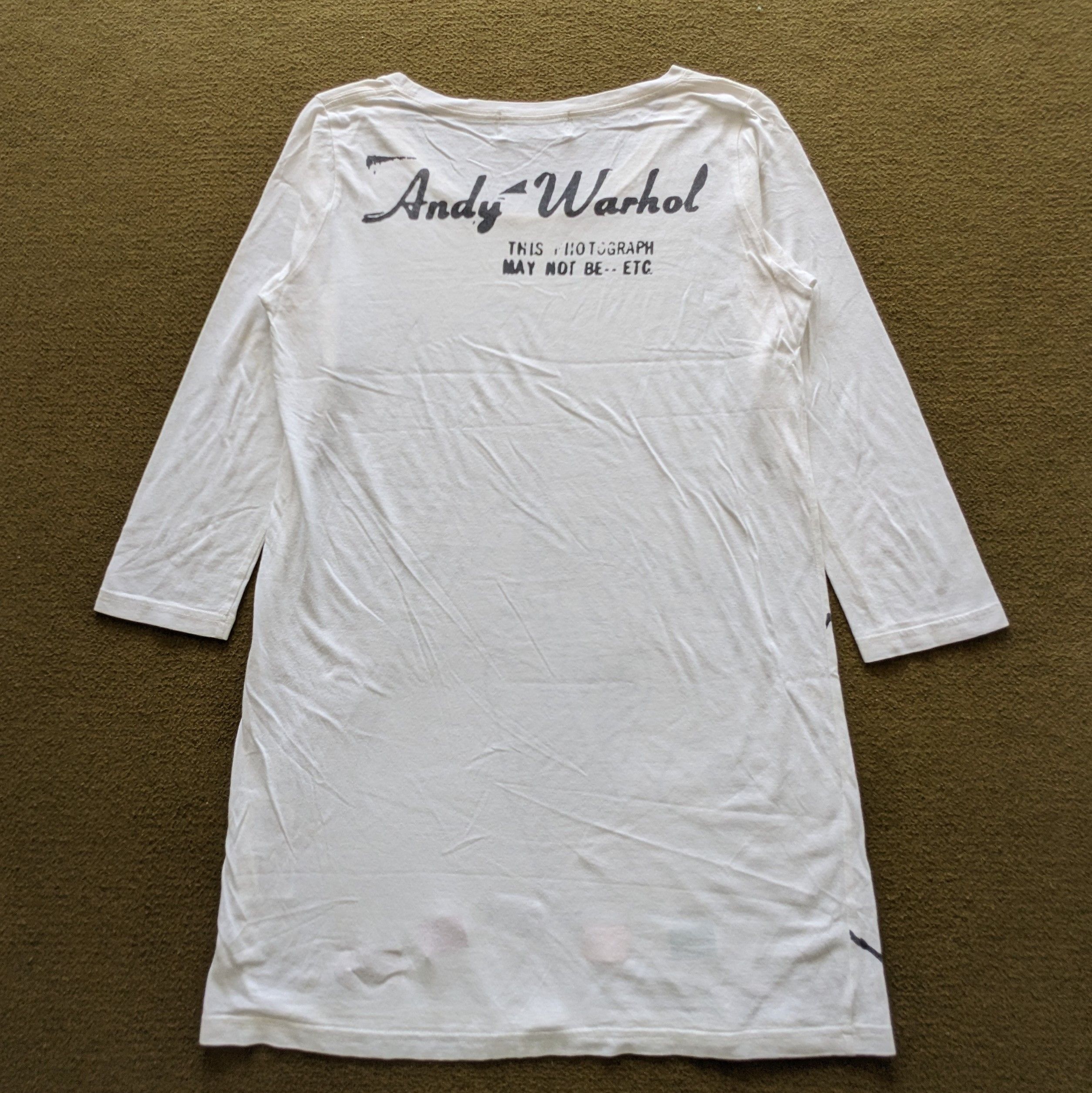 Vintage Vintage Andy Warhol by Hysteric Glamour T-shirt Size US S / EU 44-46 / 1 - 3 Thumbnail