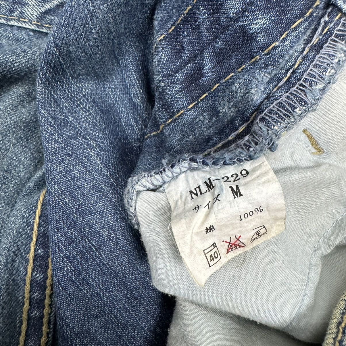 Japanese Brand ☀️LUCY Denim Two Tone Colour Patchwork Jeans Size US 33 - 11 Thumbnail