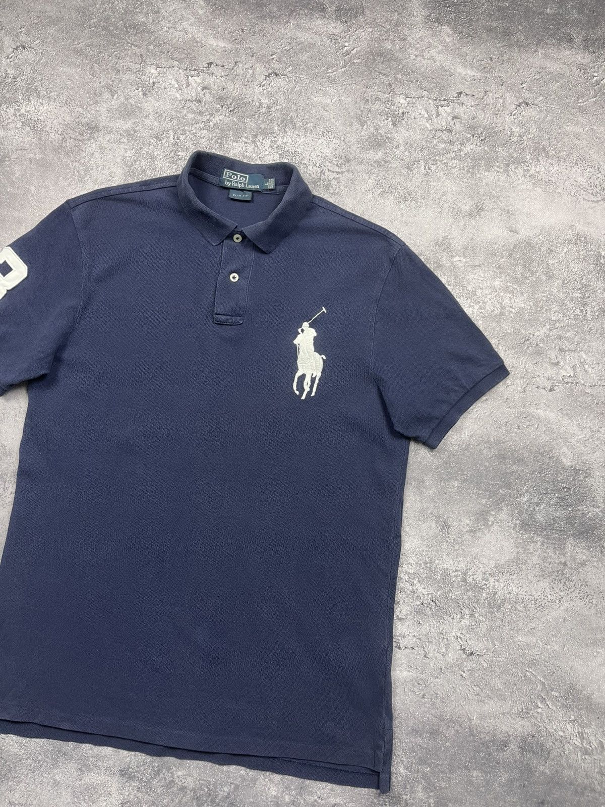 Polo Ralph Lauren Vintage Polo Ralph Lauren #3 Big Logo Polo T-Shirt PRL Y2K Size US L / EU 52-54 / 3 - 4 Thumbnail