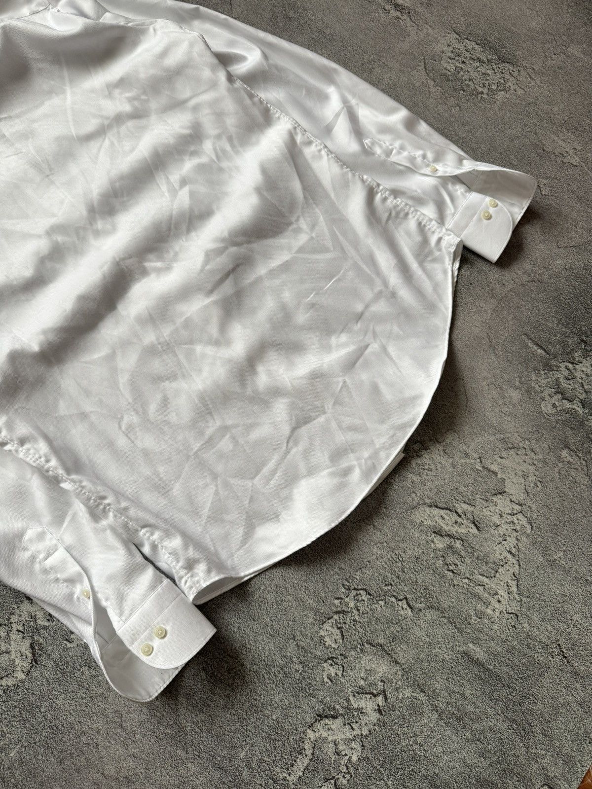 Designer × Suitsupply Suitsupply slim fit white button up shirt polo dress Size US M / EU 48-50 / 2 - 15 Thumbnail