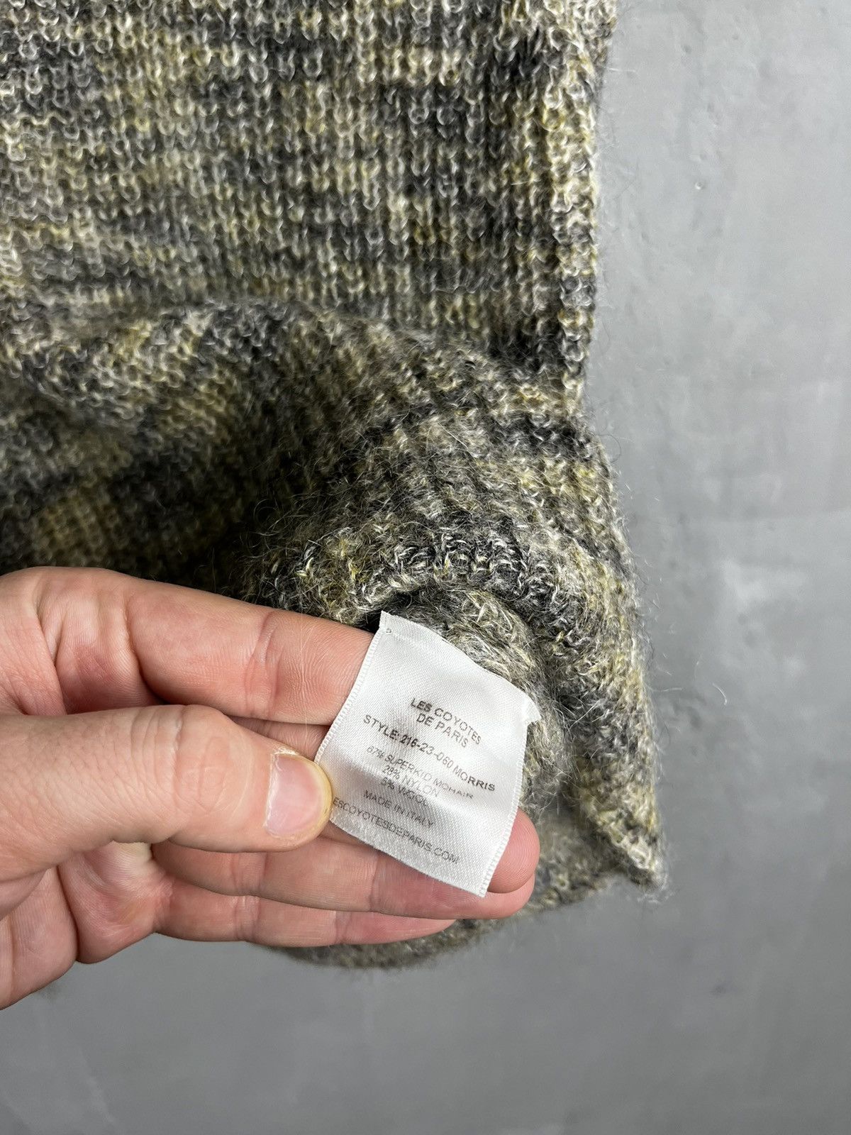 Designer × Other Les Coyotes de Paris knit vest sweater Size L / US 10 / IT 46 - 7 Thumbnail