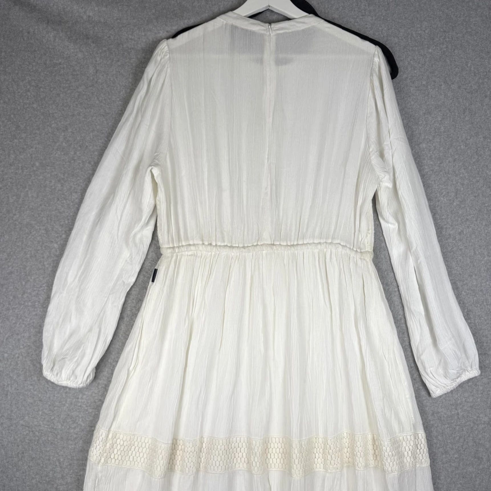 Beverly Hills Polo Club VINTAGE Beverly Hills Polo Club Dress Maxi White Tiered Womens M Size M / US 6-8 / IT 42-44 - 6 Thumbnail