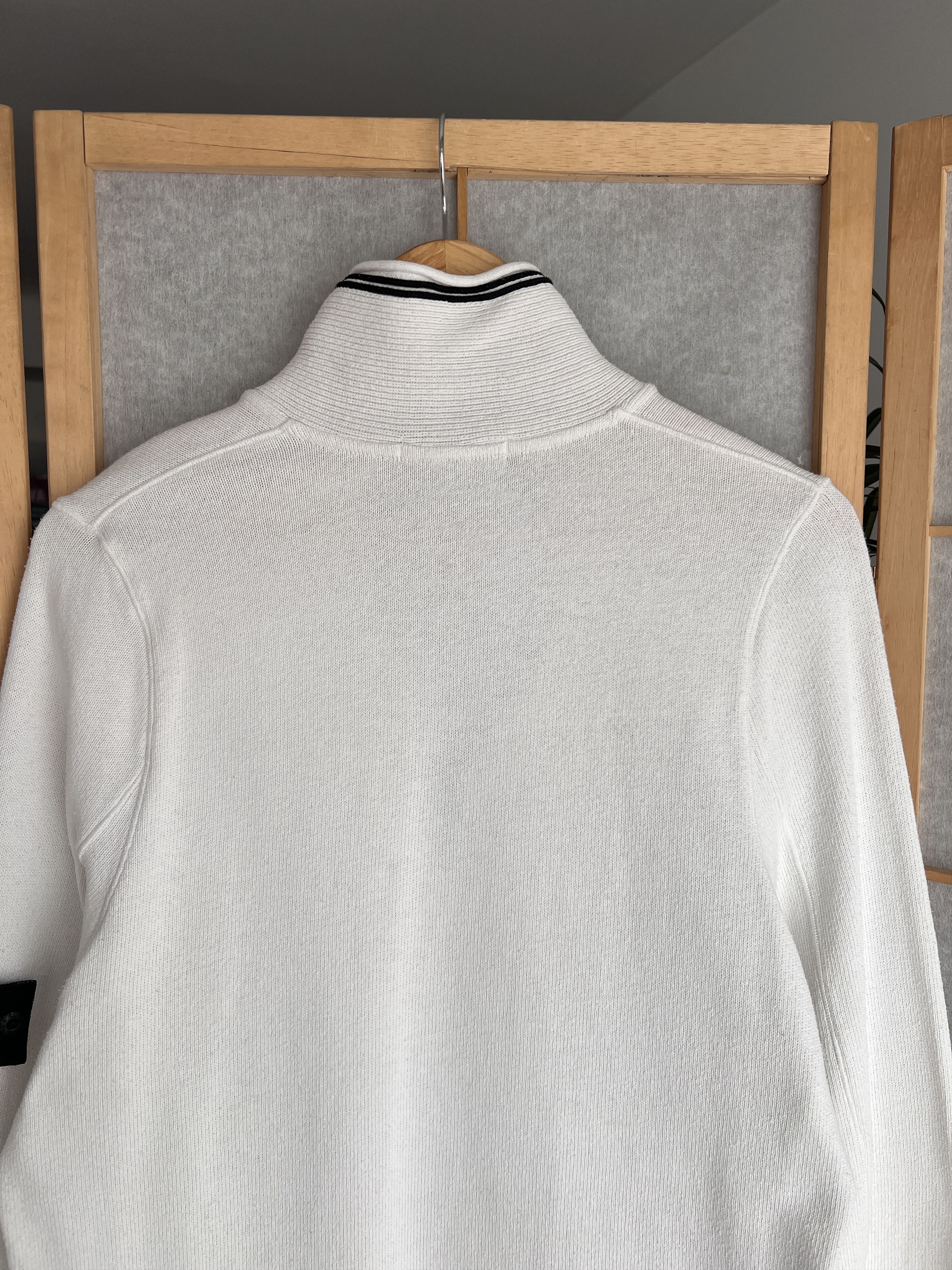 Stone Island Rare! Stone Island VTG 2007 knit half zip sweater old money Size US L / EU 52-54 / 3 - 18 Thumbnail