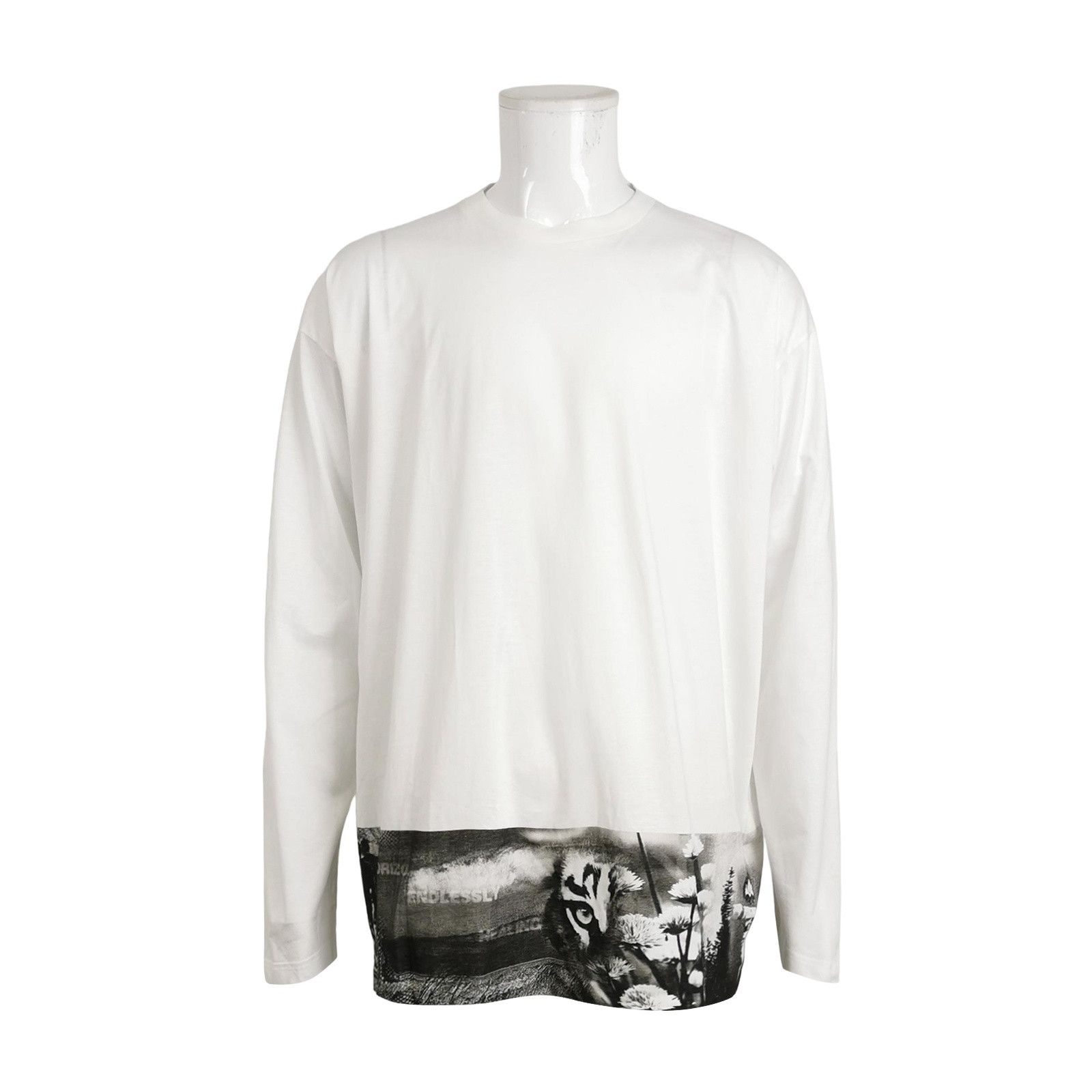 Prada Prada Graphic Printed Long Sleeve T-Shirt XL Size US XL / EU 56 / 4 - 1 Thumbnail