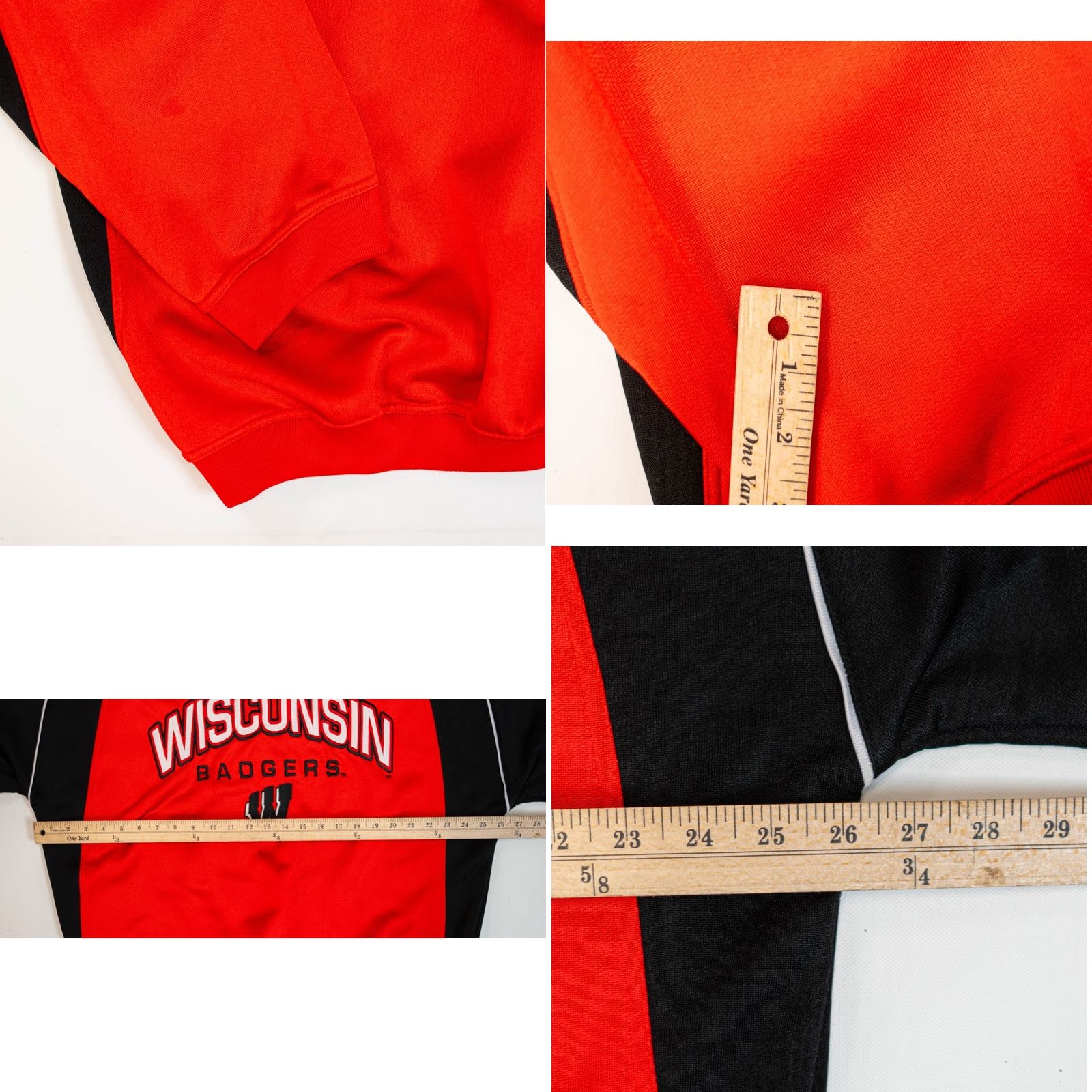 Starter VINTAGE Wisconsin Badgers Sweatshirt Men’s 2XL NCAA Crewneck 90s Starter Red Team Nike? Size US XXL / EU 58 / 5 - 8 Thumbnail