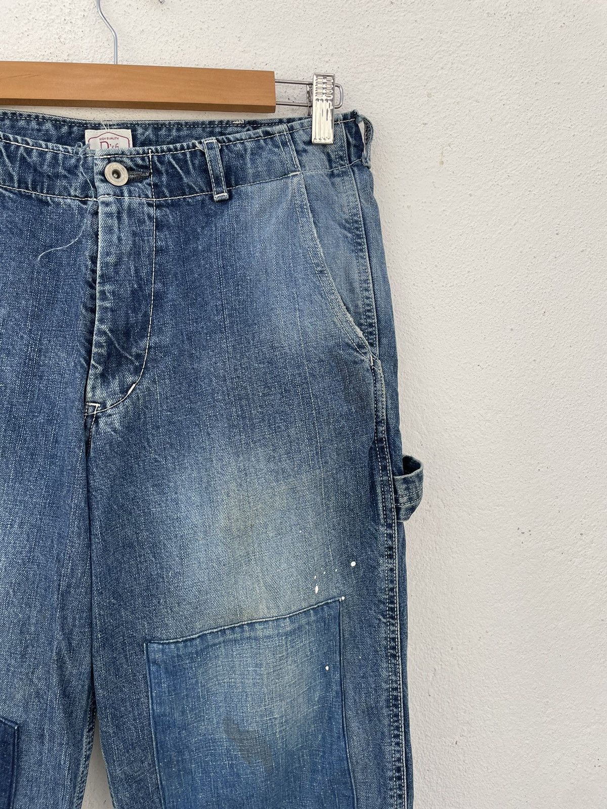 Japanese Brand × URBAN RESEARCH DOORS D’sh by Urban Research Doors Carpenter Patchwork Pant Size US 30 / EU 46 - 6 Thumbnail
