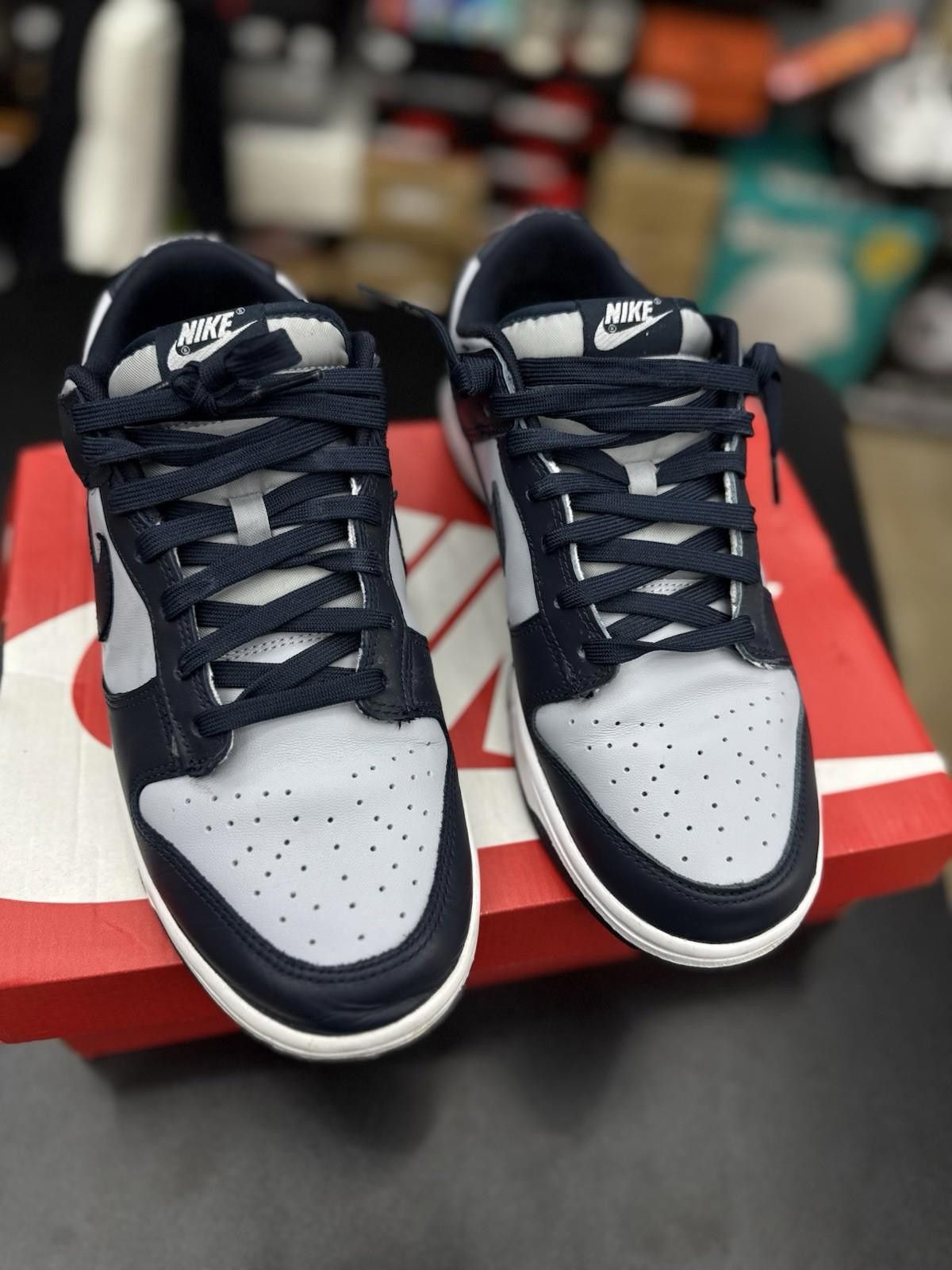 Nike Nike Dunk Low Georgetown 2021 DD1391-003 Men’s - SIZE 10 Size US 10 / EU 43 - 7 Thumbnail