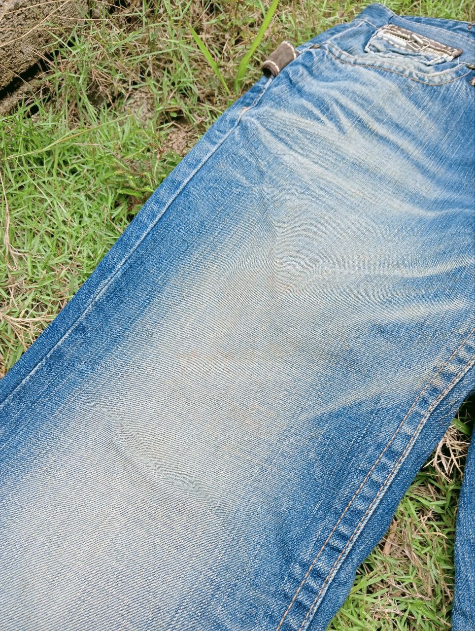 Japanese Brand JAPANESE LOLITA by CONCERT CLUB WASHED JEANS Size US 31 - 7 Thumbnail