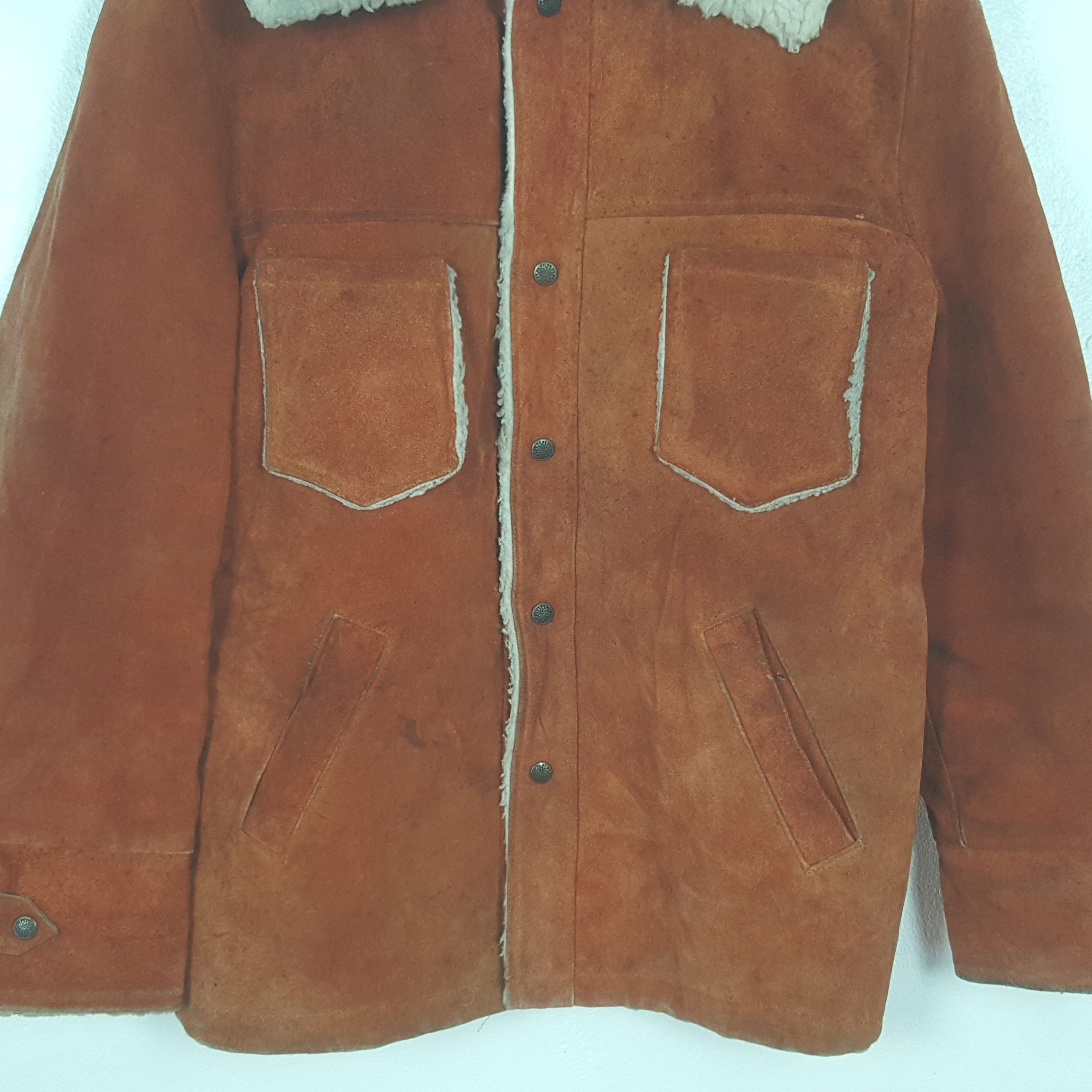 Japanese Brand Vintage Saint Louis Winter Leather Jacket C311N4 Size US M / EU 48-50 / 2 - 2 Thumbnail