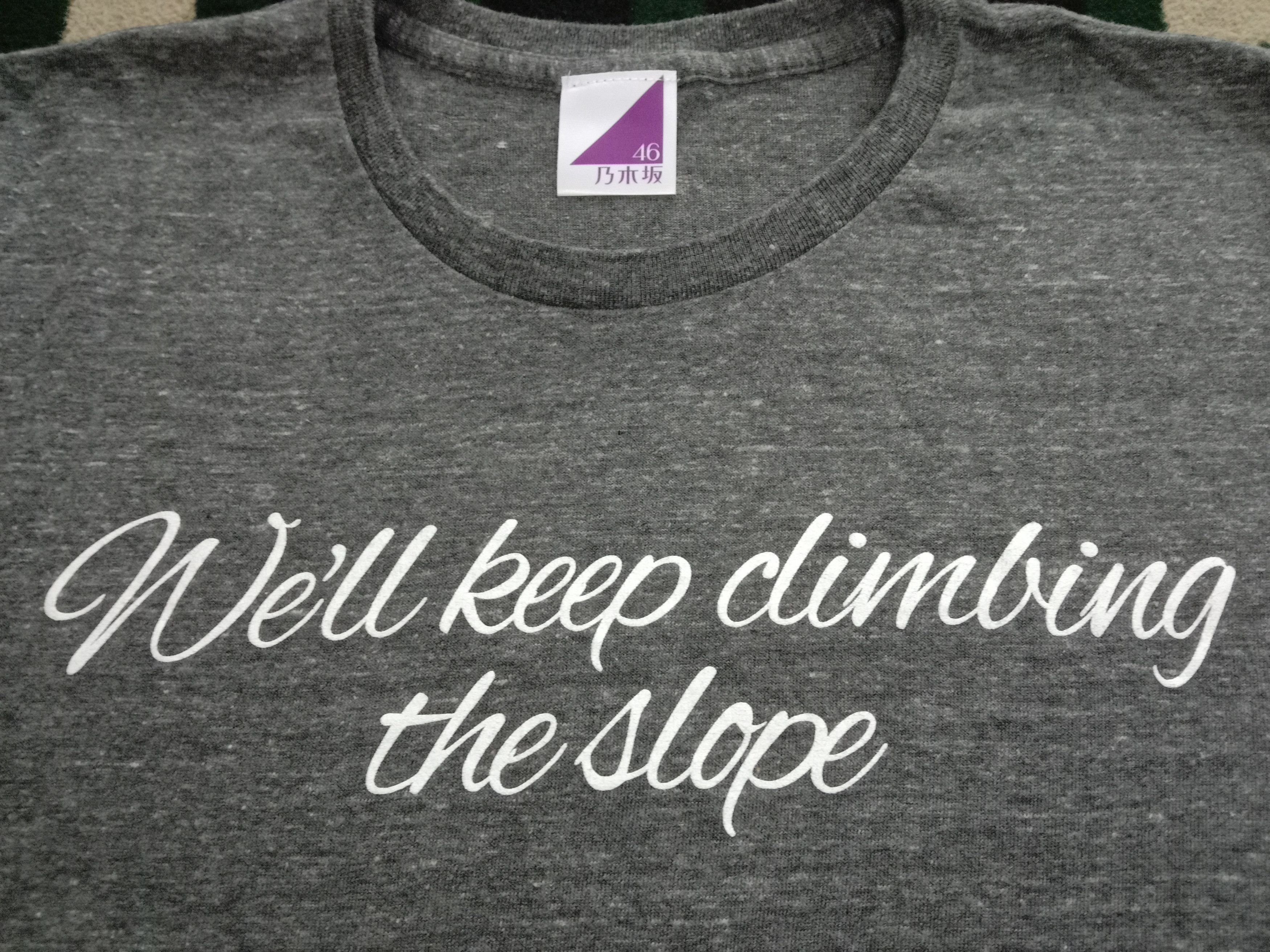 Japanese Brand T-shirt Nogizaka46 Made By Sayuri Inoe & Hori Miona Original Size US L / EU 52-54 / 3 - 2 Thumbnail