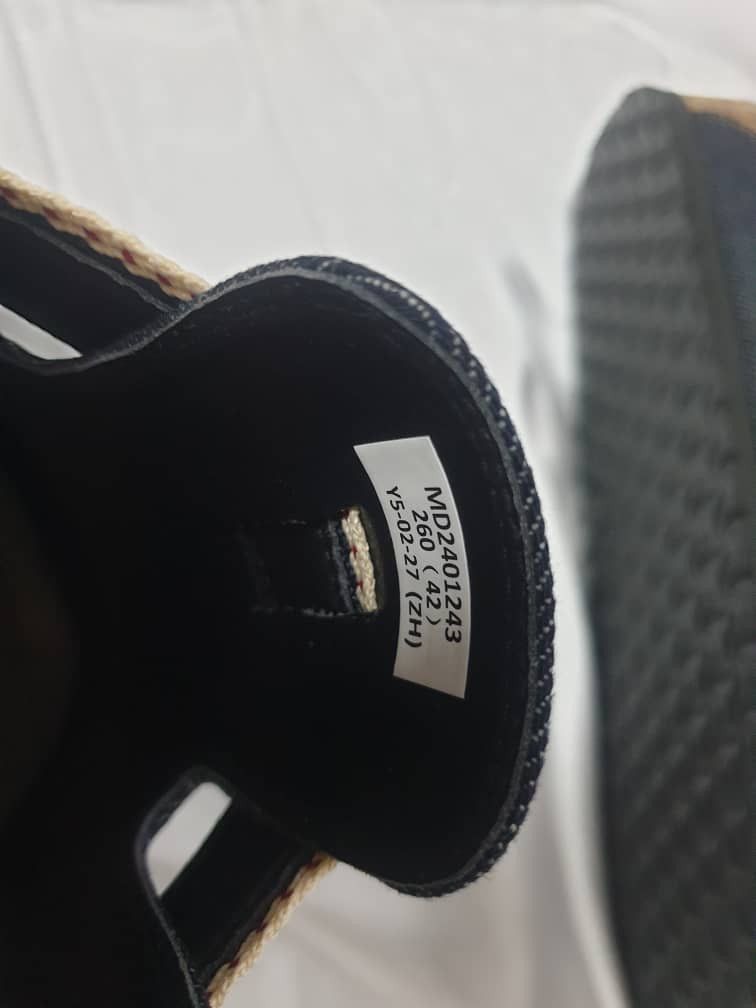 Japanese Brand 💥Salvedge denim Japanese style sandal Size US 8.5 / EU 41-42 - 2 Thumbnail