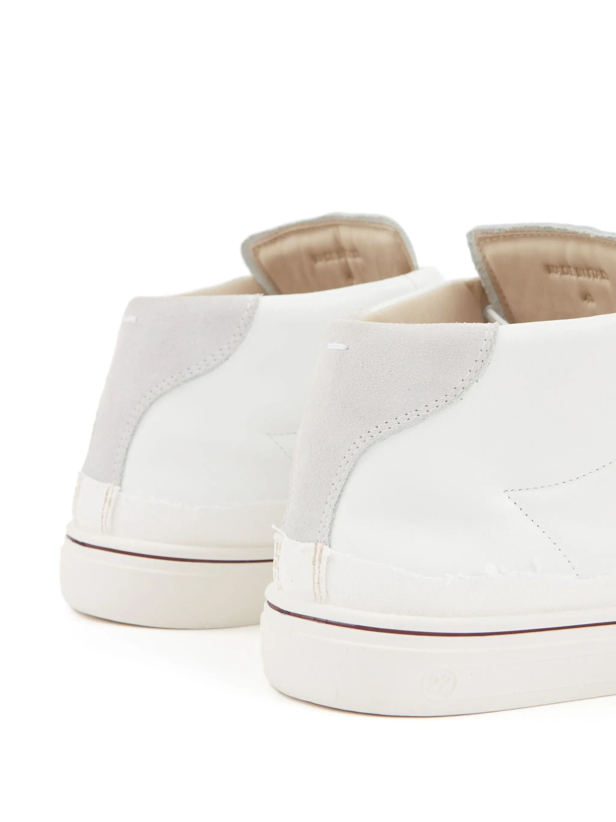 Maison Margiela oc11z0725 Hi-Top Sneakers in White Size US 12 / EU 45 - 5 Thumbnail