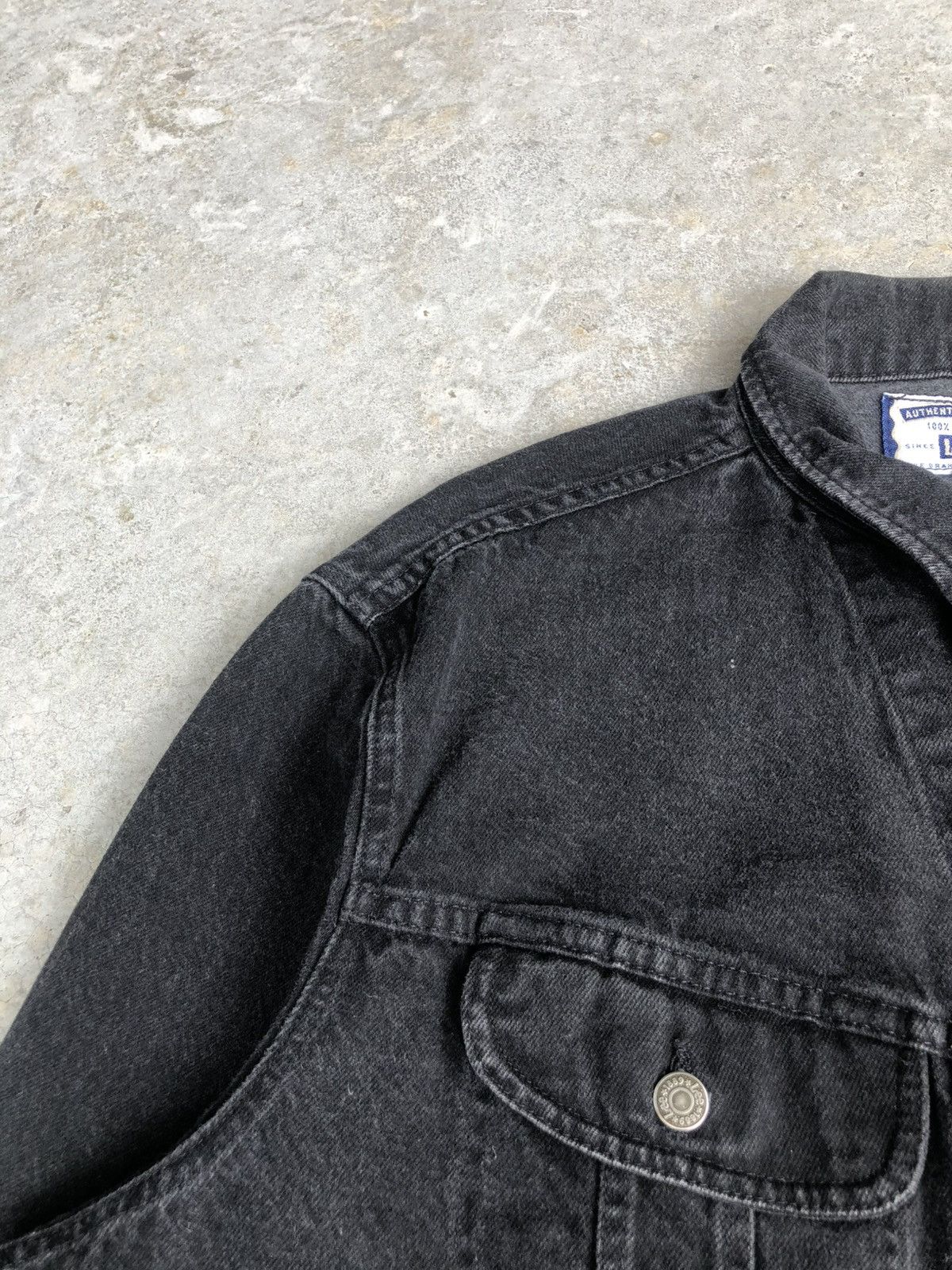 If Six Was Nine Vintage 90s Lee Denim Jacket Distressed Jeans Baggy Size US XL / EU 56 / 4 - 5 Thumbnail
