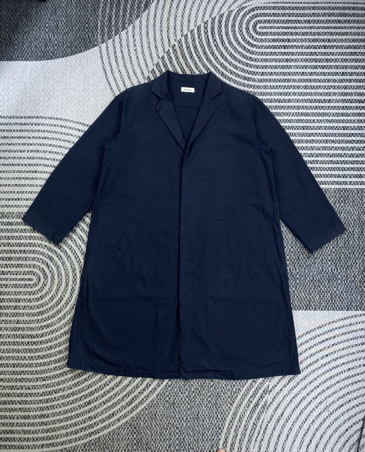 Issey Miyake Vintage Issey Miyake Plantation Long Jacket Size US L / EU 52-54 / 3 - 1 Thumbnail