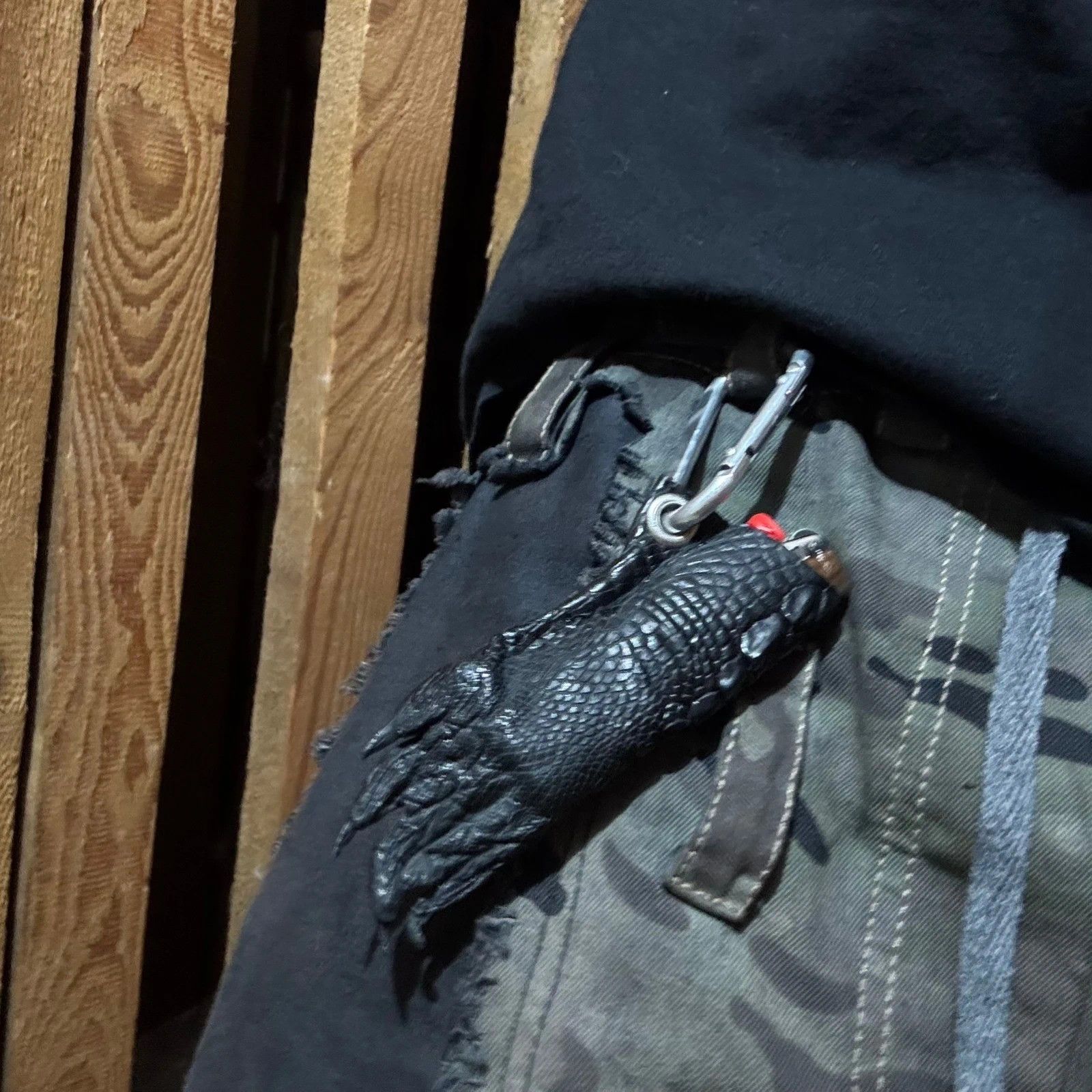 Other Real Crocodile paw leather lighter-case Size ONE SIZE - 8 Thumbnail