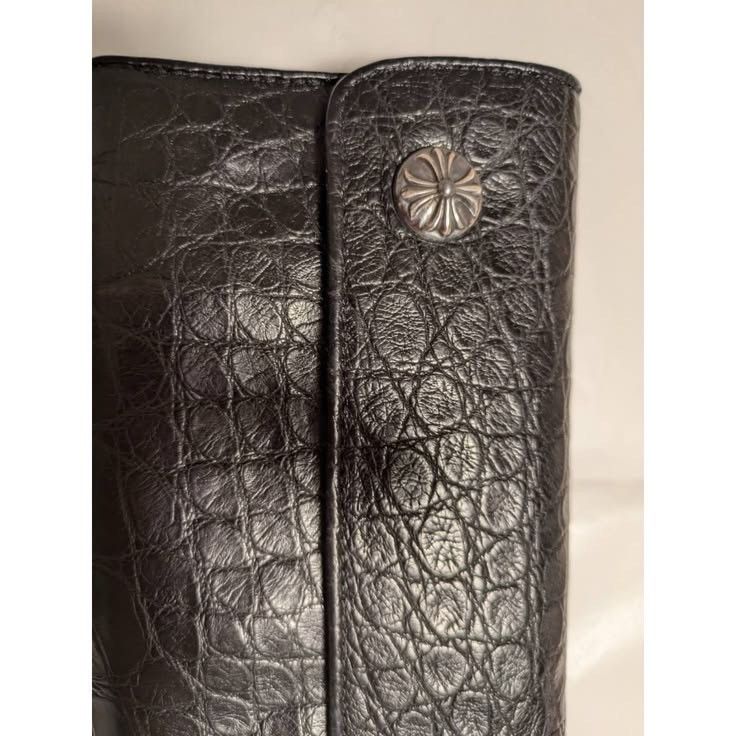Chrome Hearts CH Alligator Wave wallet w/ Receipt Size ONE SIZE - 2 Thumbnail