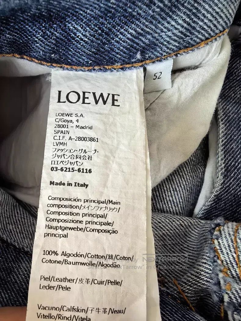 Loewe Loewe Denim Long Pants Size US 36 / EU 52 - 4 Thumbnail