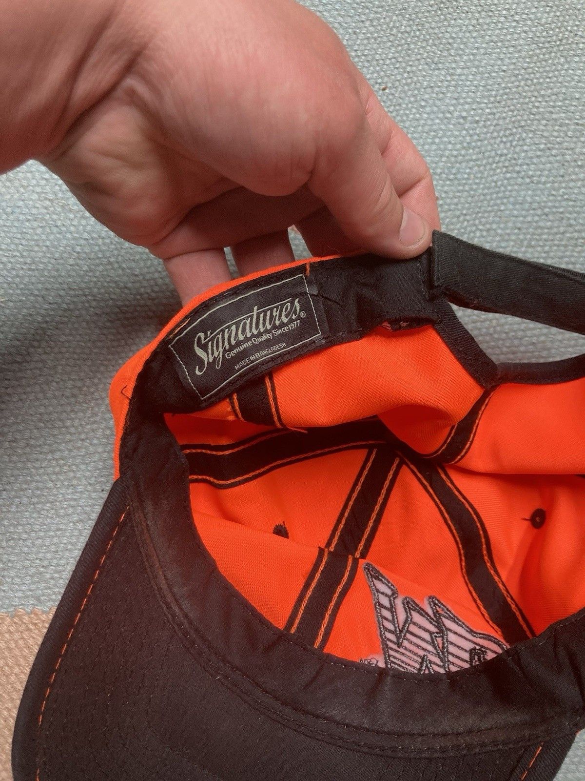 Vintage × Winchester Winchester hat hi vis blaze orange hunting shotgun guns Size ONE SIZE - 6 Thumbnail