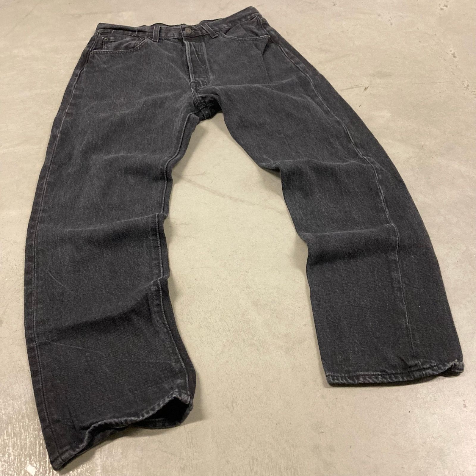 Levi's × Vintage Y2K Levi’s 501 western button fly Jeans 34x32 Size US 34 / EU 50 - 1 Thumbnail