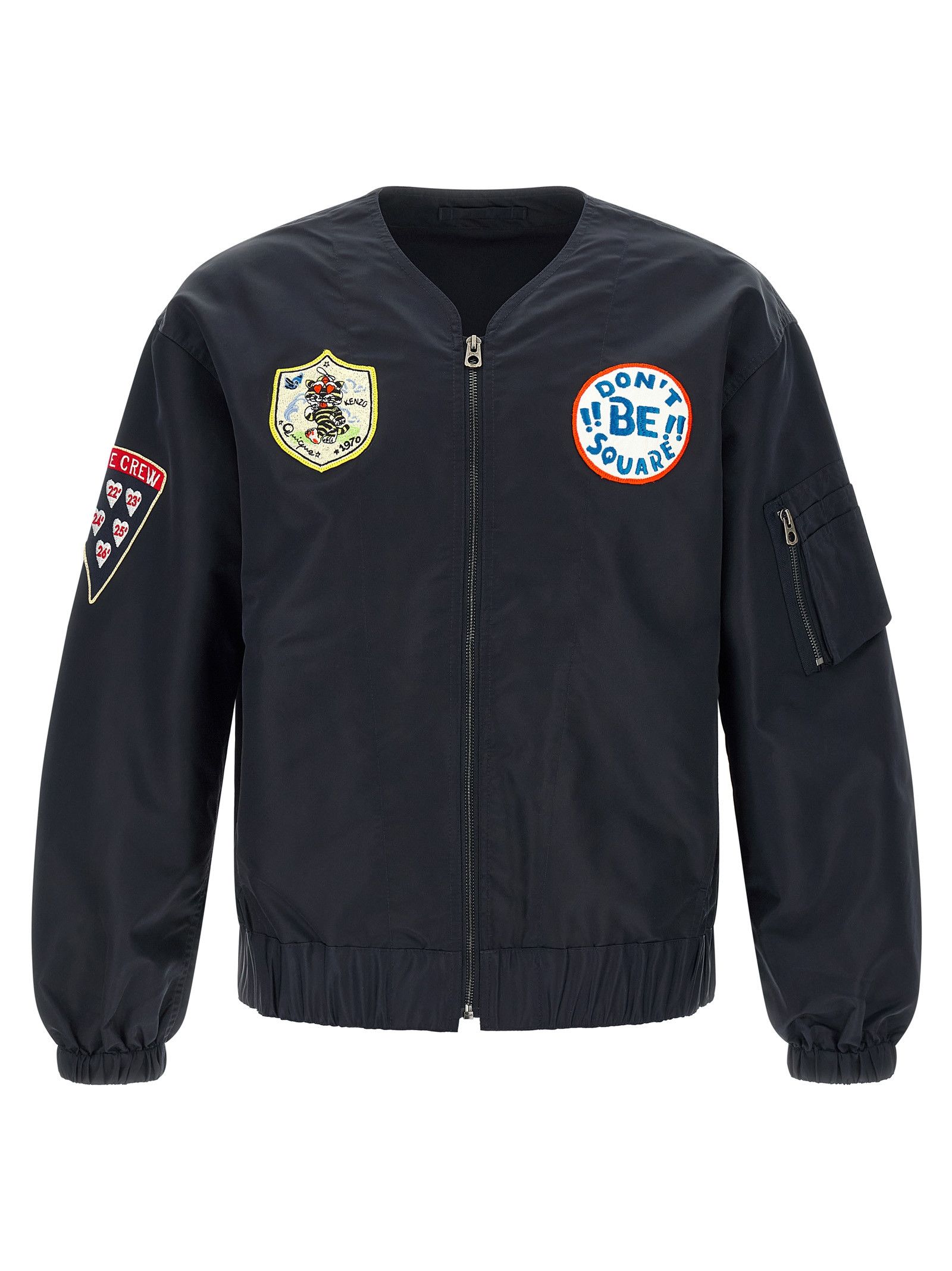 Kenzo 'Badges Collarless' bomber jacket Size US M / EU 48-50 / 2 - 1 Thumbnail