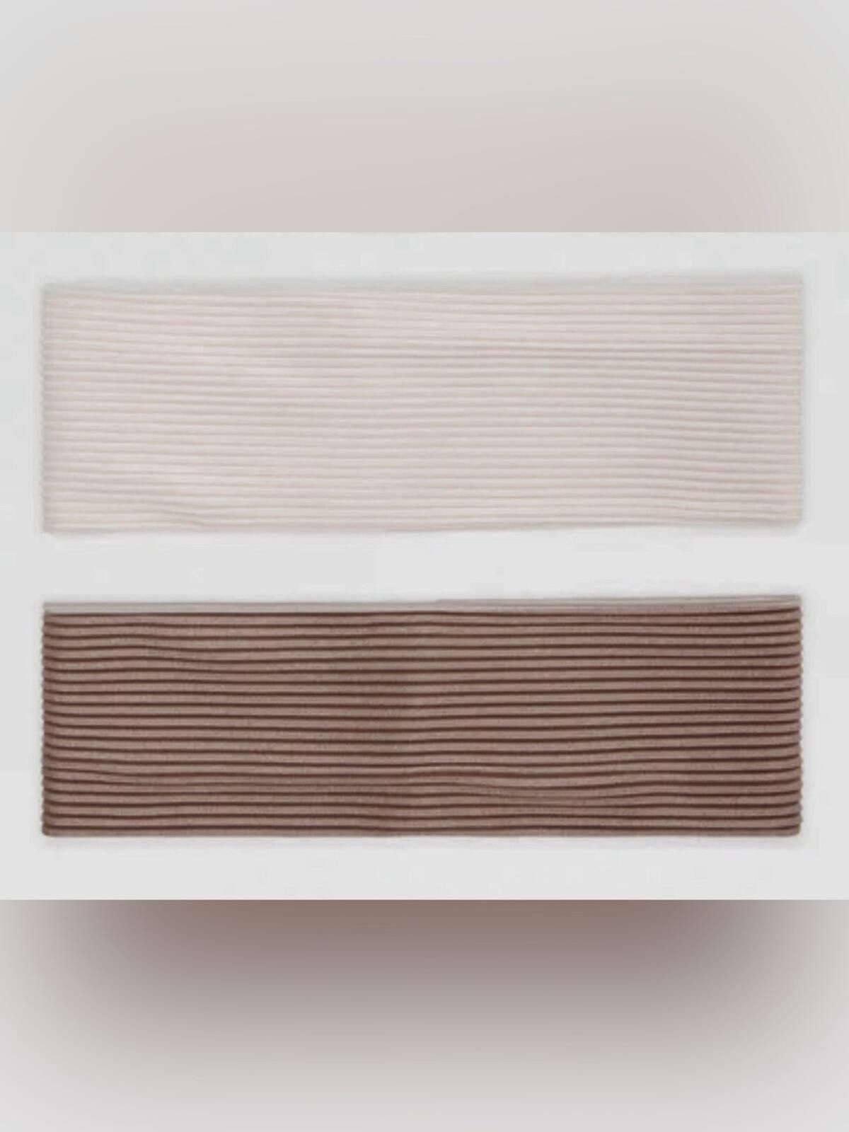 Other Fashion Nova / Ribbed Headband Set / Nude Cream 2pc Size ONE SIZE - 1 Thumbnail