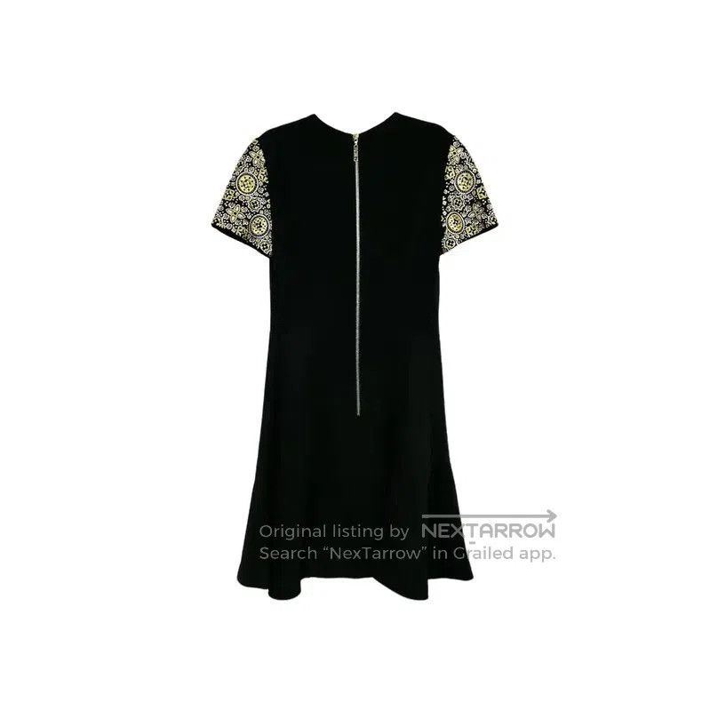 Louis Vuitton Louis Vuitton Black Cotton Short Sleeve Dress . Size XXS / US 00 / IT 34 - 2 Thumbnail