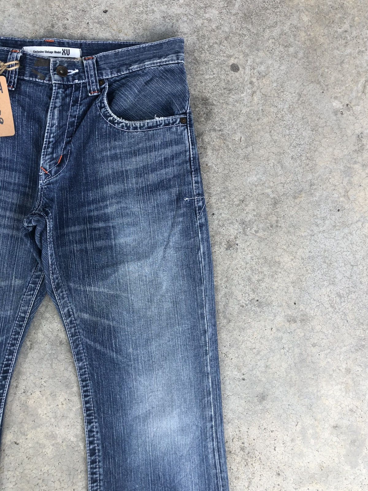 Who Decides War Edwin XV Flared Jeans Bootcut Distressed Jeans Size US 33 - 5 Thumbnail