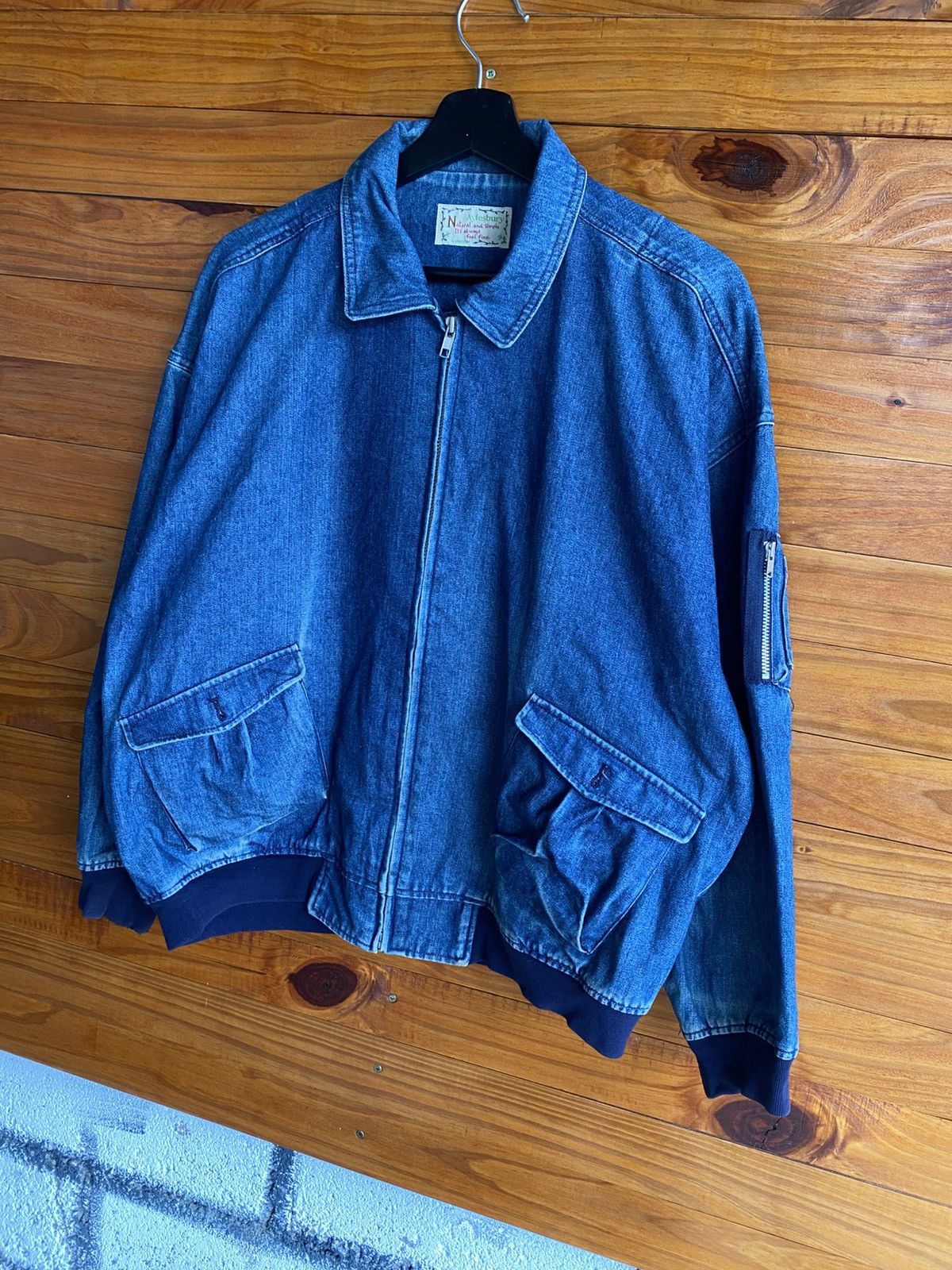 Japanese Brand Vintage Aylesbury Denim Jacket – Casual Outerwear London Size US L / EU 52-54 / 3 - 4 Thumbnail