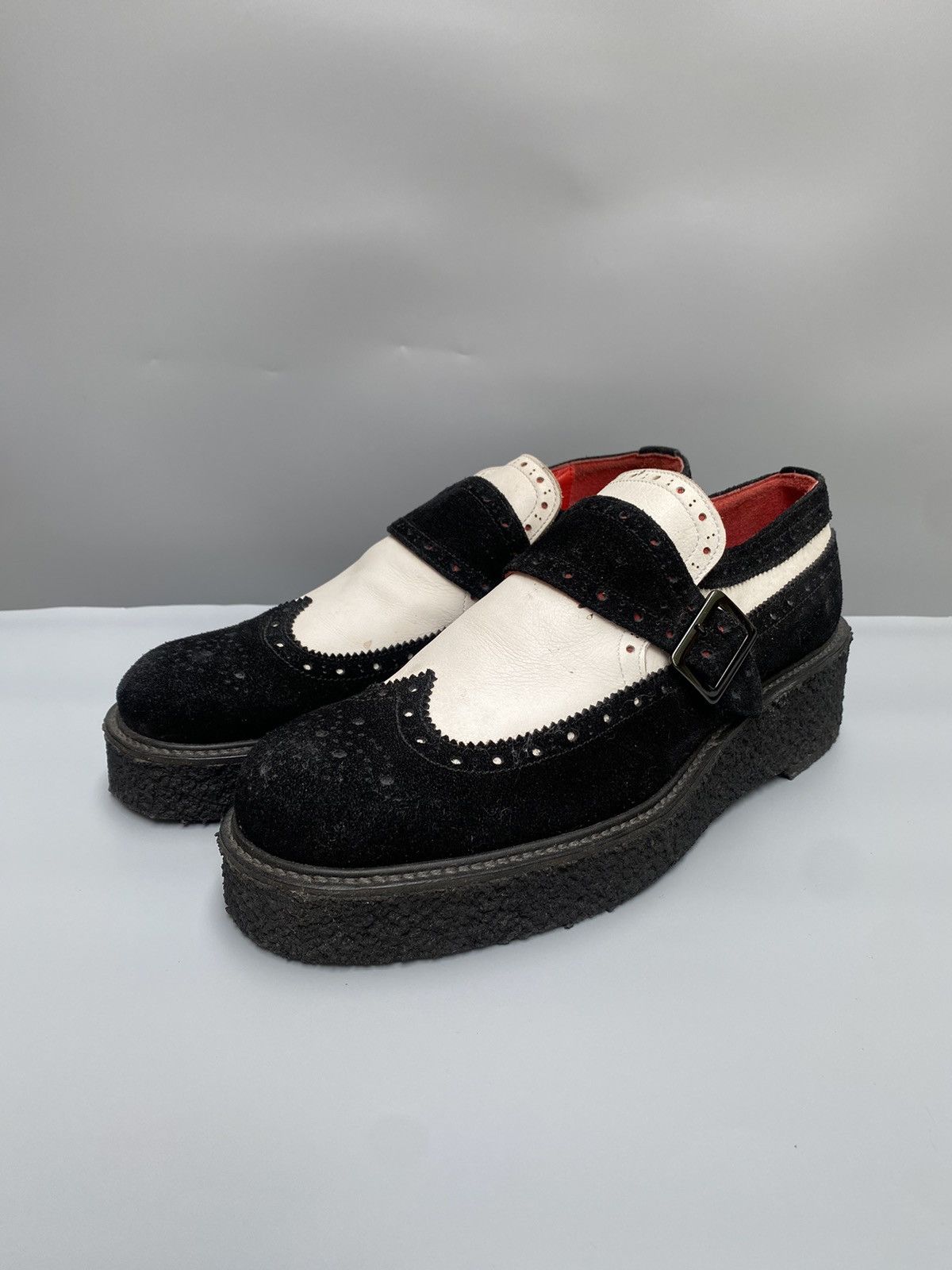gomme Gome Homme Brogue Loafers Size US 8.5 / EU 41-42 - 4 Thumbnail