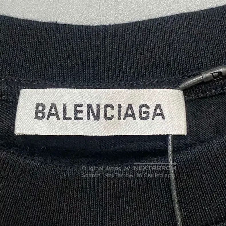 Balenciaga Balenciaga Eco Print Logo Short Sleeve Size US S / EU 44-46 / 1 - 4 Thumbnail