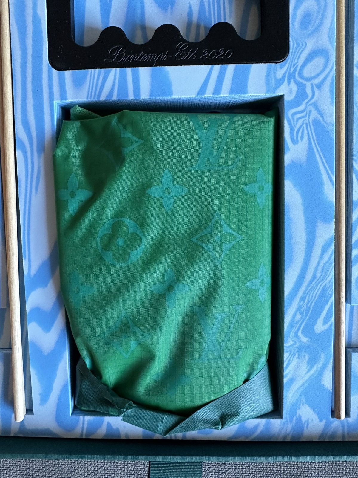 Louis Vuitton Louis Vuitton Virgil Abloh Green Monogram Kite Size ONE SIZE - 6 Thumbnail