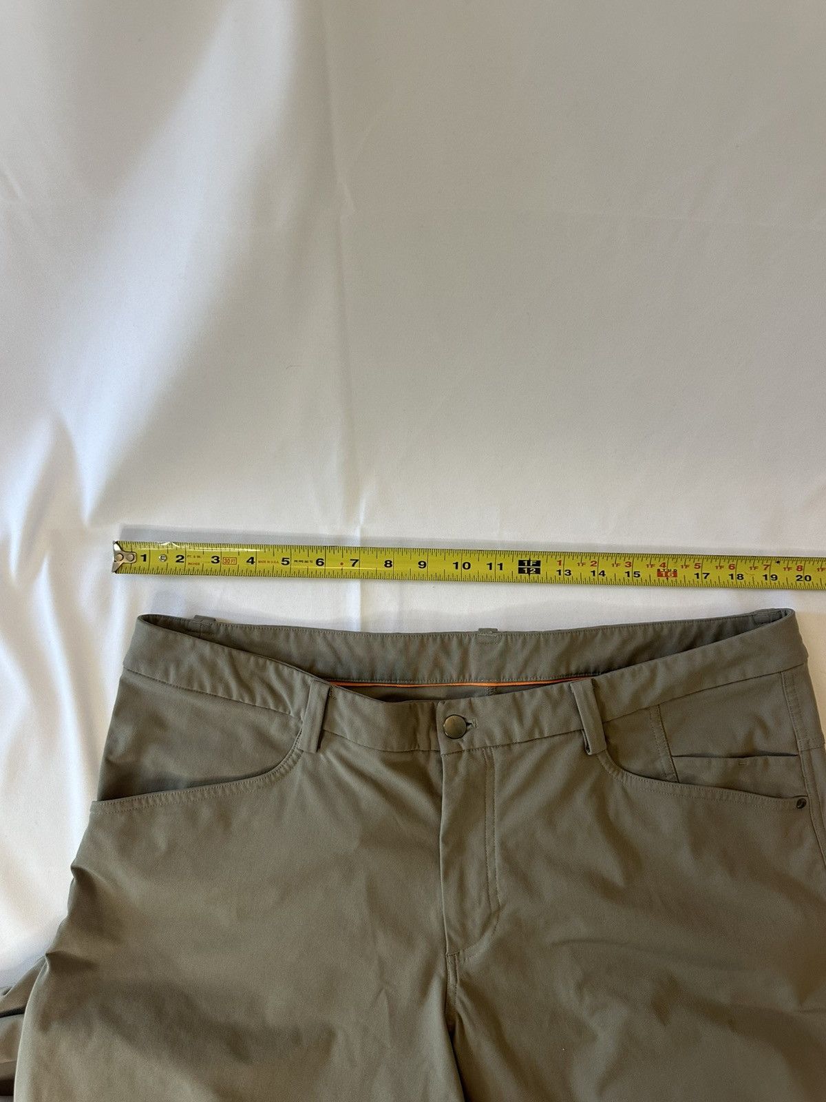 Lululemon Lululemon ABC Pants Men 40x33 Artifact Warpstreme Stretch Size US 40 / EU 56 - 3 Thumbnail
