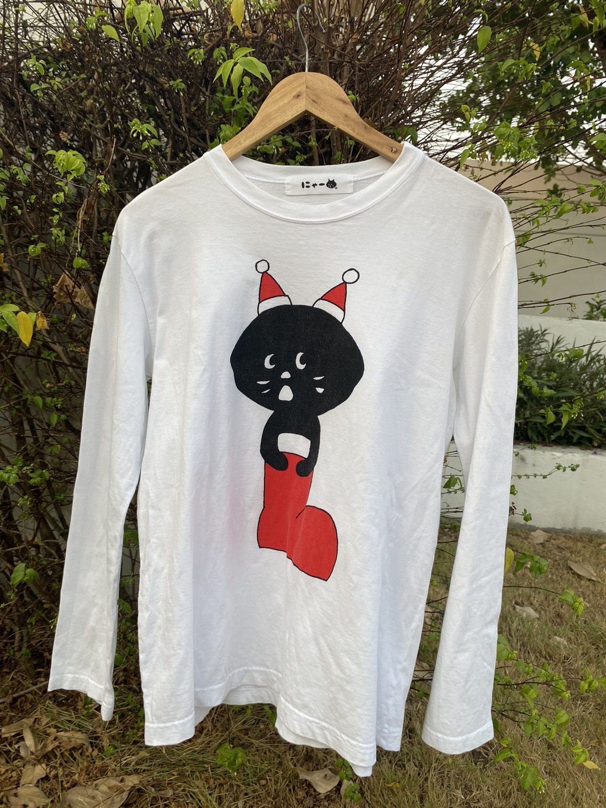 Japanese Brand Ne Net Christmas Long Sleeve T Shirt Size US S / EU 44-46 / 1 - 1 Thumbnail