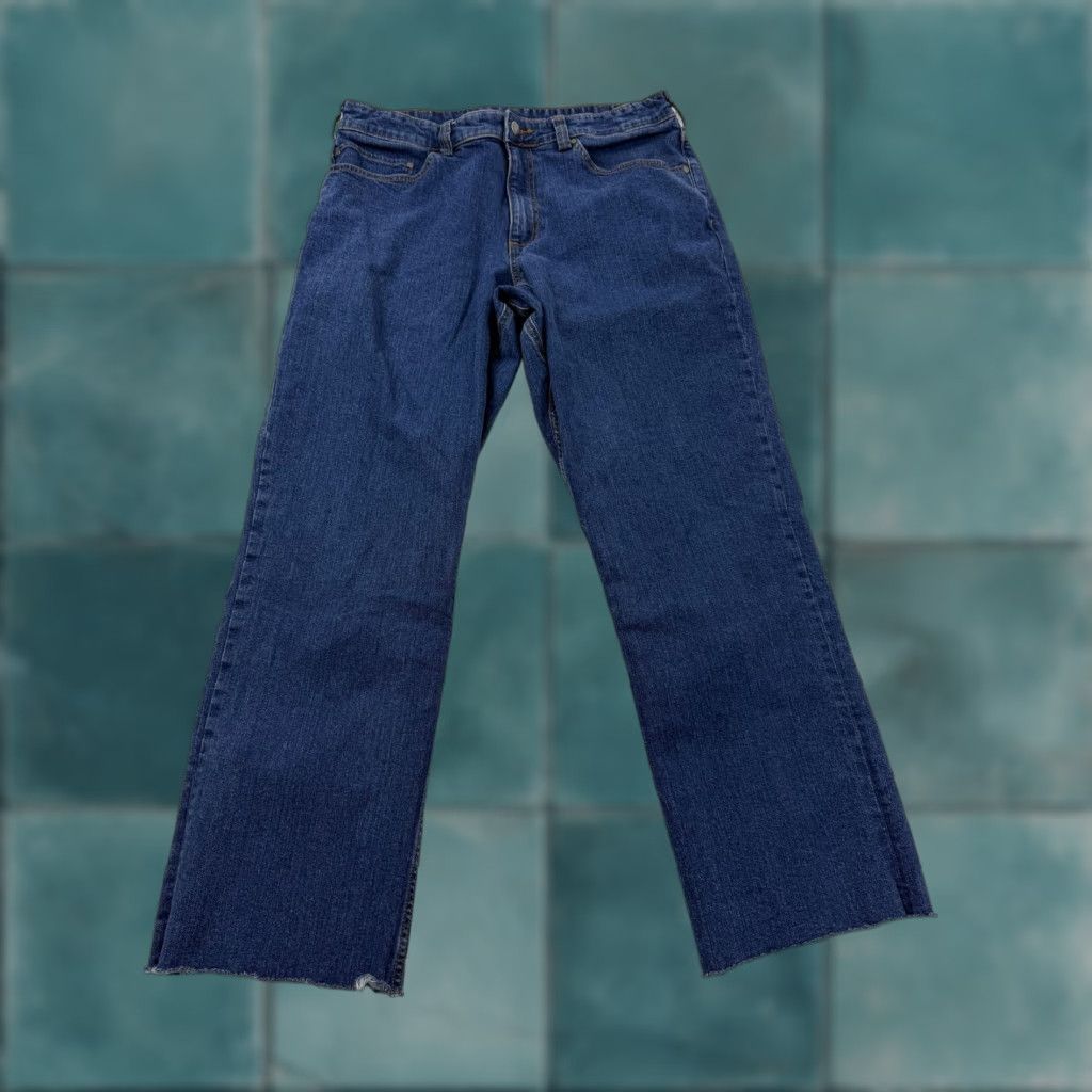 Duluth Trading Company Duluth Trading Co 40 Grit Jeans Mens 36x28 Blue Relaxed Straight Stretch Denim Size US 36 / EU 52 - 1 Thumbnail