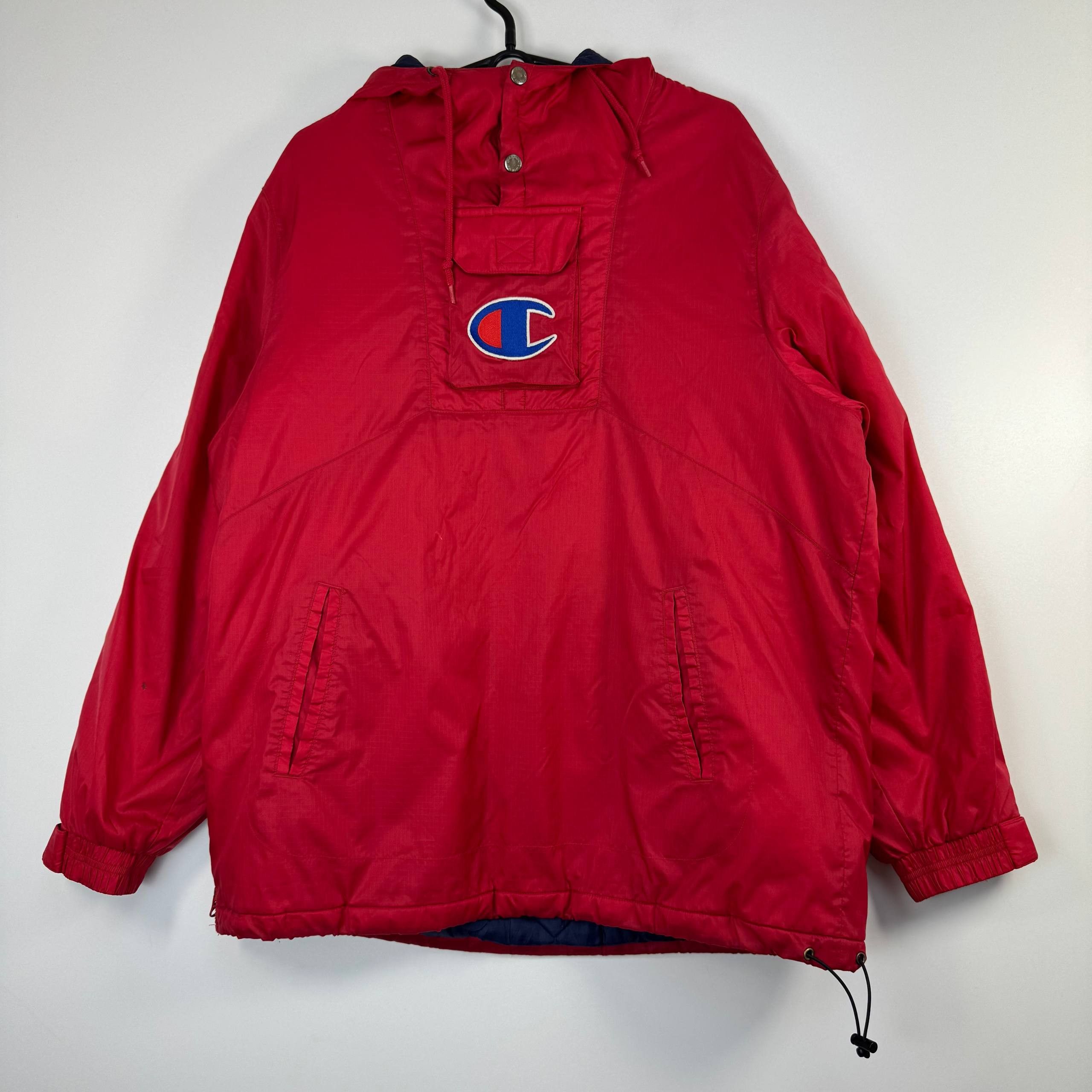 Supreme Supreme x Champion Pullover Jacket Red Vintage Style M Size US M / EU 48-50 / 2 - 1 Thumbnail