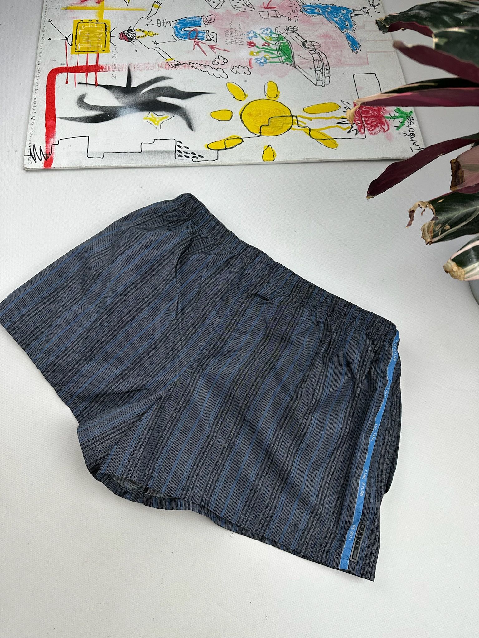 Prada PRADA Shorts Nylon Swim black Tab pants Size US 30 / EU 46 - 11 Thumbnail