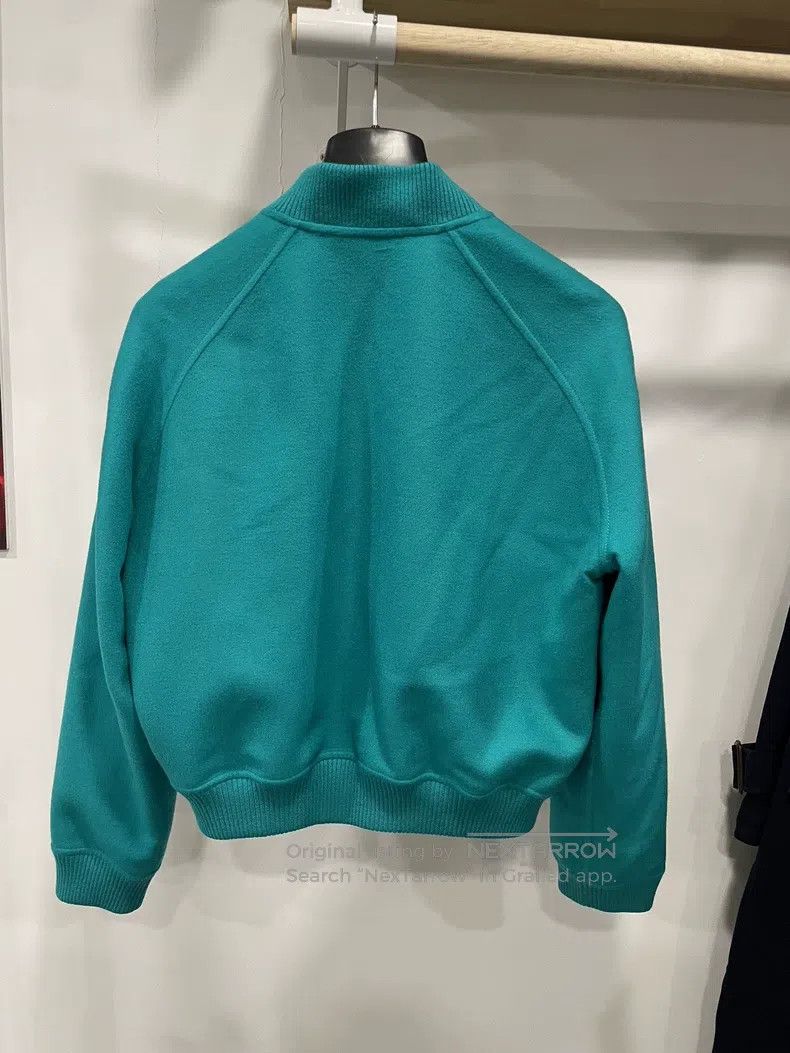 Hermes Hermes Peacock Blue Cashmere Women's Jacket Size XS / US 0-2 / IT 36-38 - 2 Thumbnail