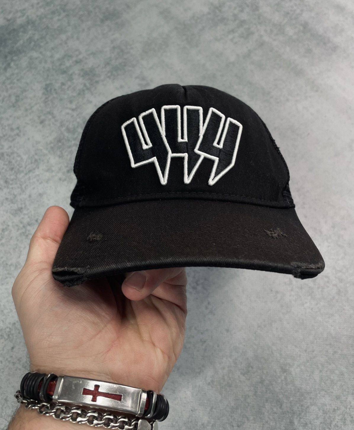 Other Yelir World YYY Logo Men’s Black Y2K Snapback Cap Size ONE SIZE - 7 Thumbnail