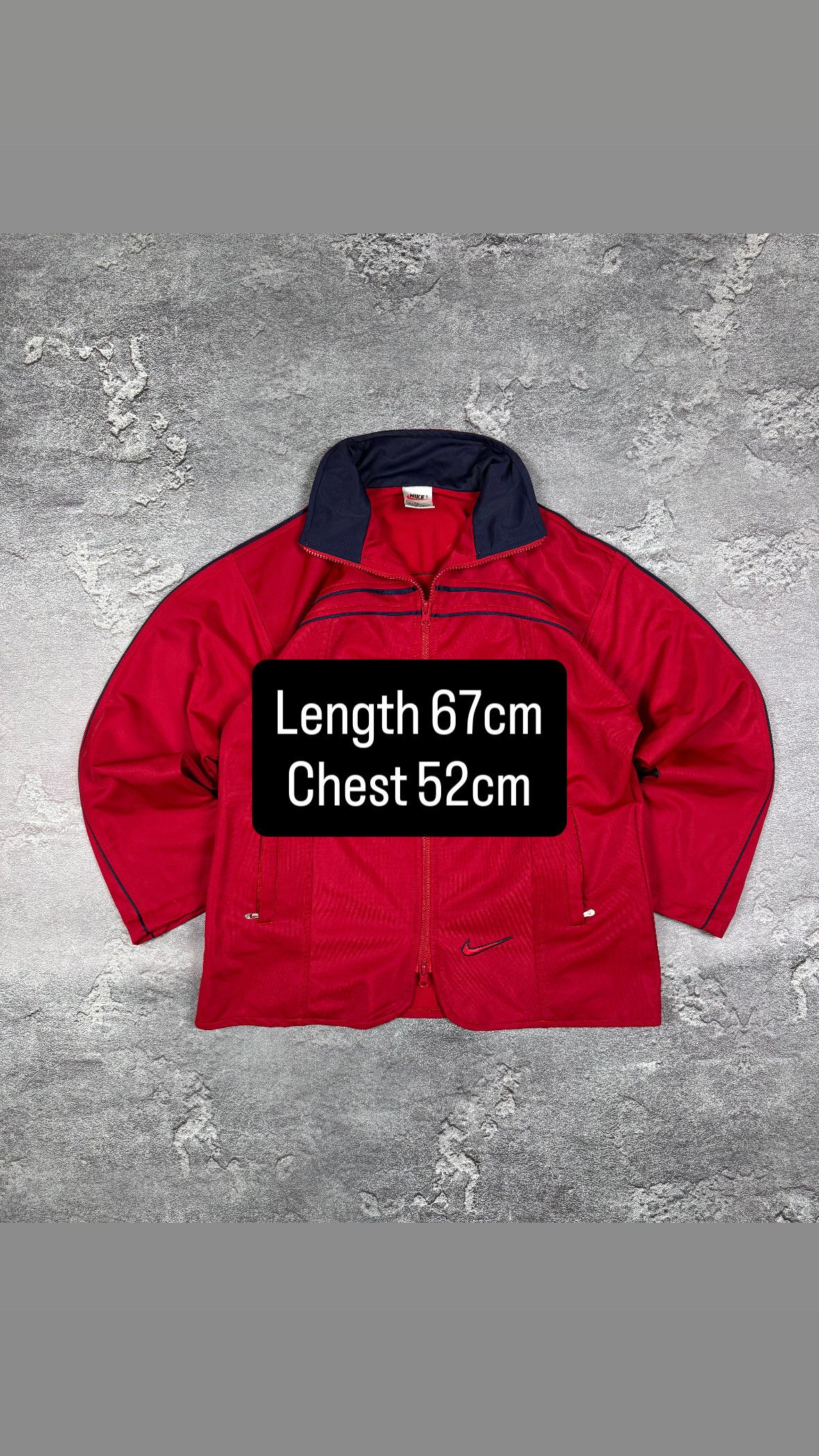 Nike 2000s Nike Swoosh Full Zip Sweatshirt Size XL Y2K Size XL / US 12-14 / IT 48-50 - 2 Thumbnail