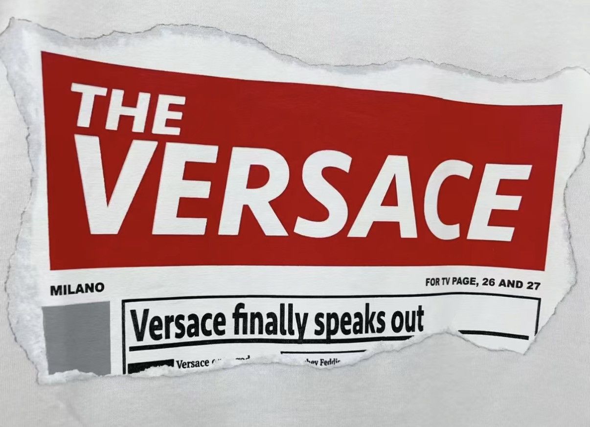 Versace VERSACE 100% Cotton Short Sleeve T-shirt J30 Size US L / EU 52-54 / 3 - 3 Thumbnail