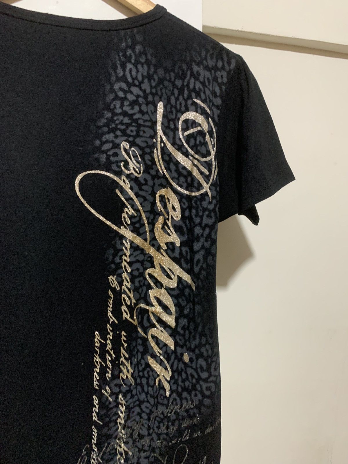 Japanese Brand Japanese Clash A Head Leopard Saint Laurent Style Tee Shirt Size US L / EU 52-54 / 3 - 16 Thumbnail