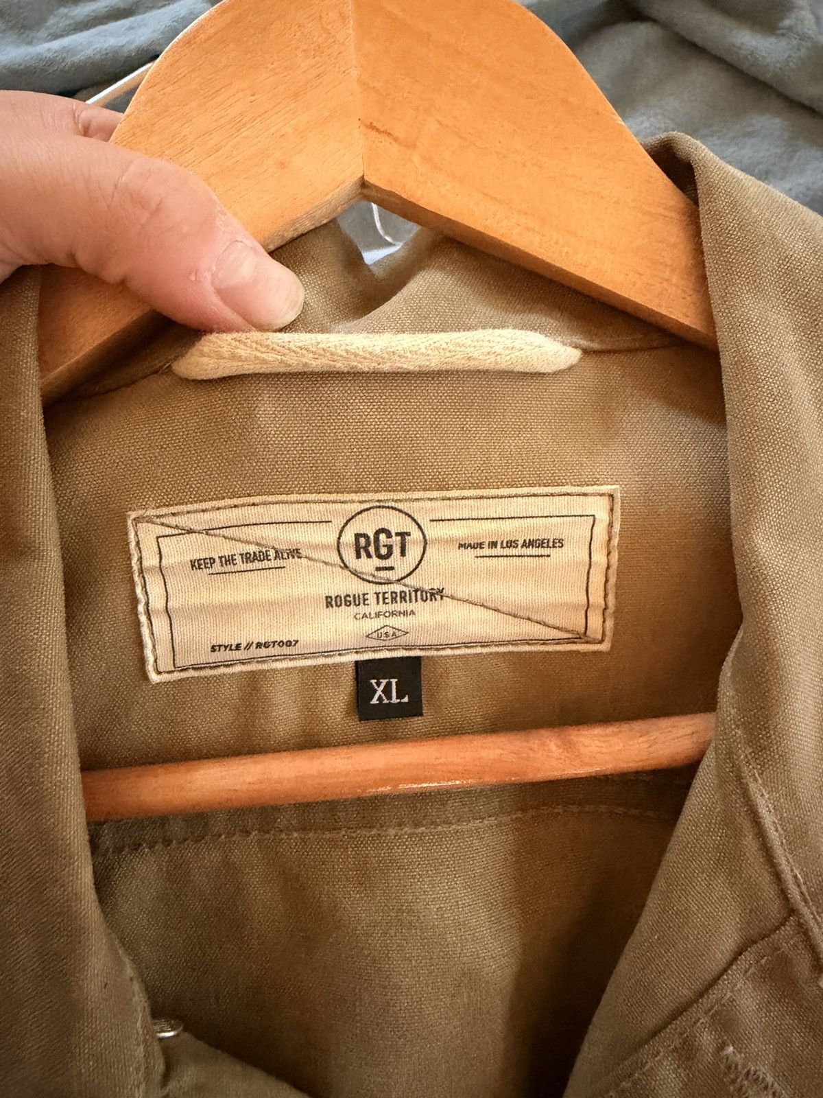 Rogue Territory RGT Waxed Ridgeline Supply Jacket Size US L / EU 52-54 / 3 - 3 Thumbnail
