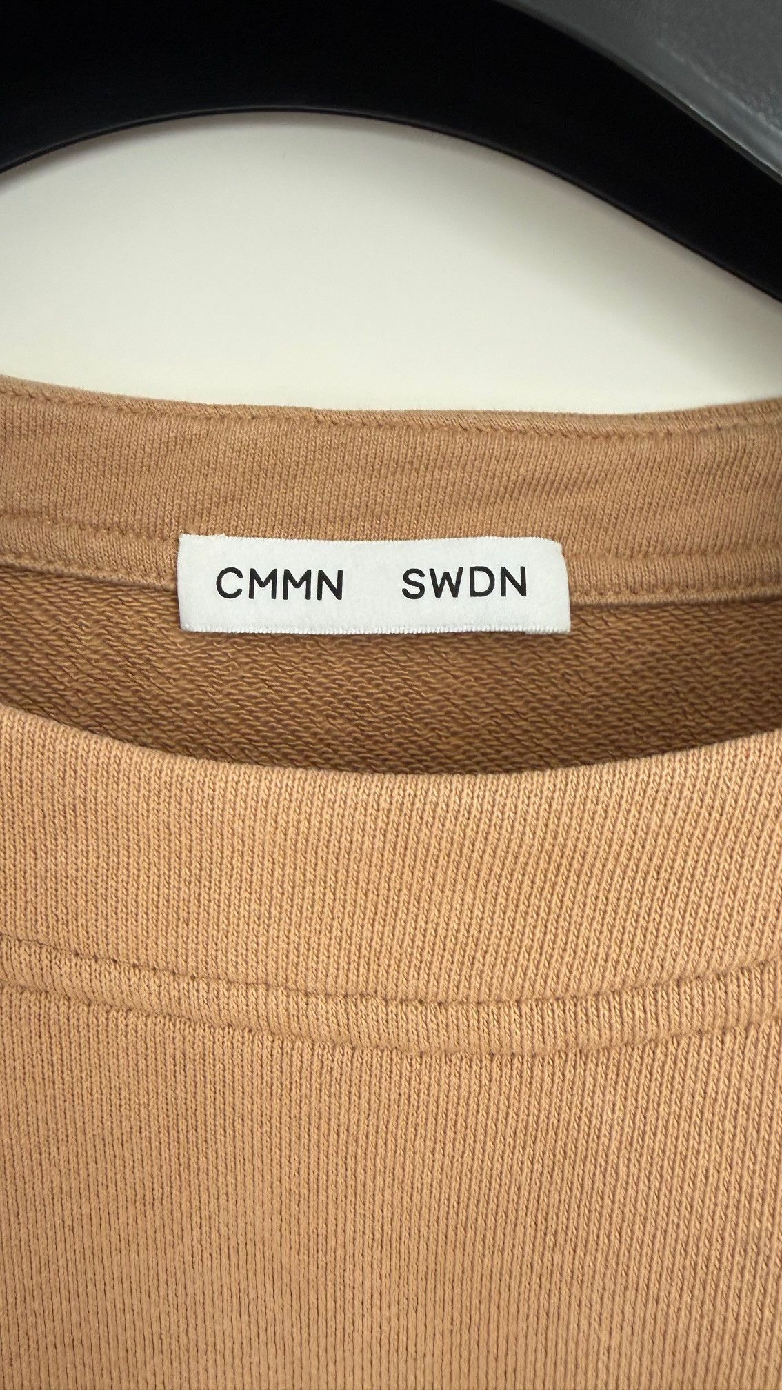 CMMN SWDN Cmmn Swdn Nathaniel Jersey boxy sweatshirt sand size S Size US S / EU 44-46 / 1 - 3 Thumbnail