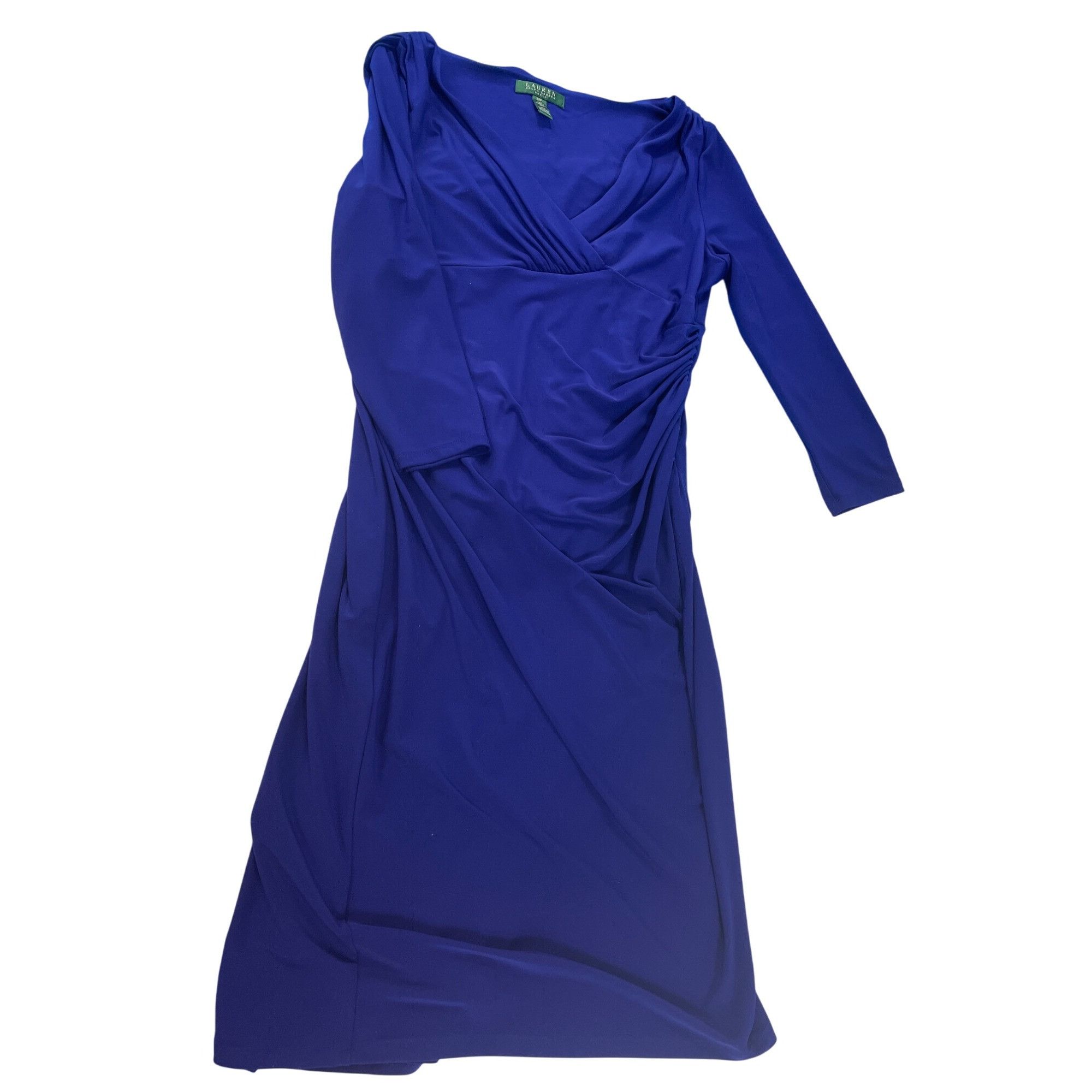 Lauren Ralph Lauren Lauren Ralph Lauren Womens blue v neck poly elast maxi Sleev Size XL / US 12-14 / IT 48-50 - 13 Thumbnail
