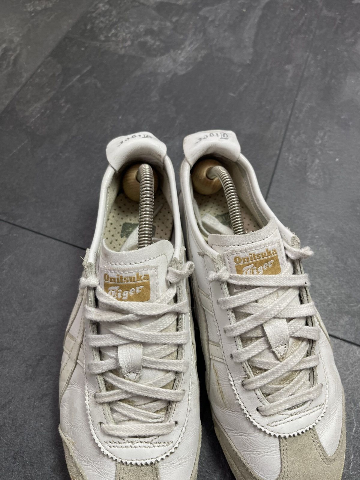 Streetwear Vintage asics onitsuka tiger leather sneakers Size US 5.5 / EU 38 - 5 Thumbnail
