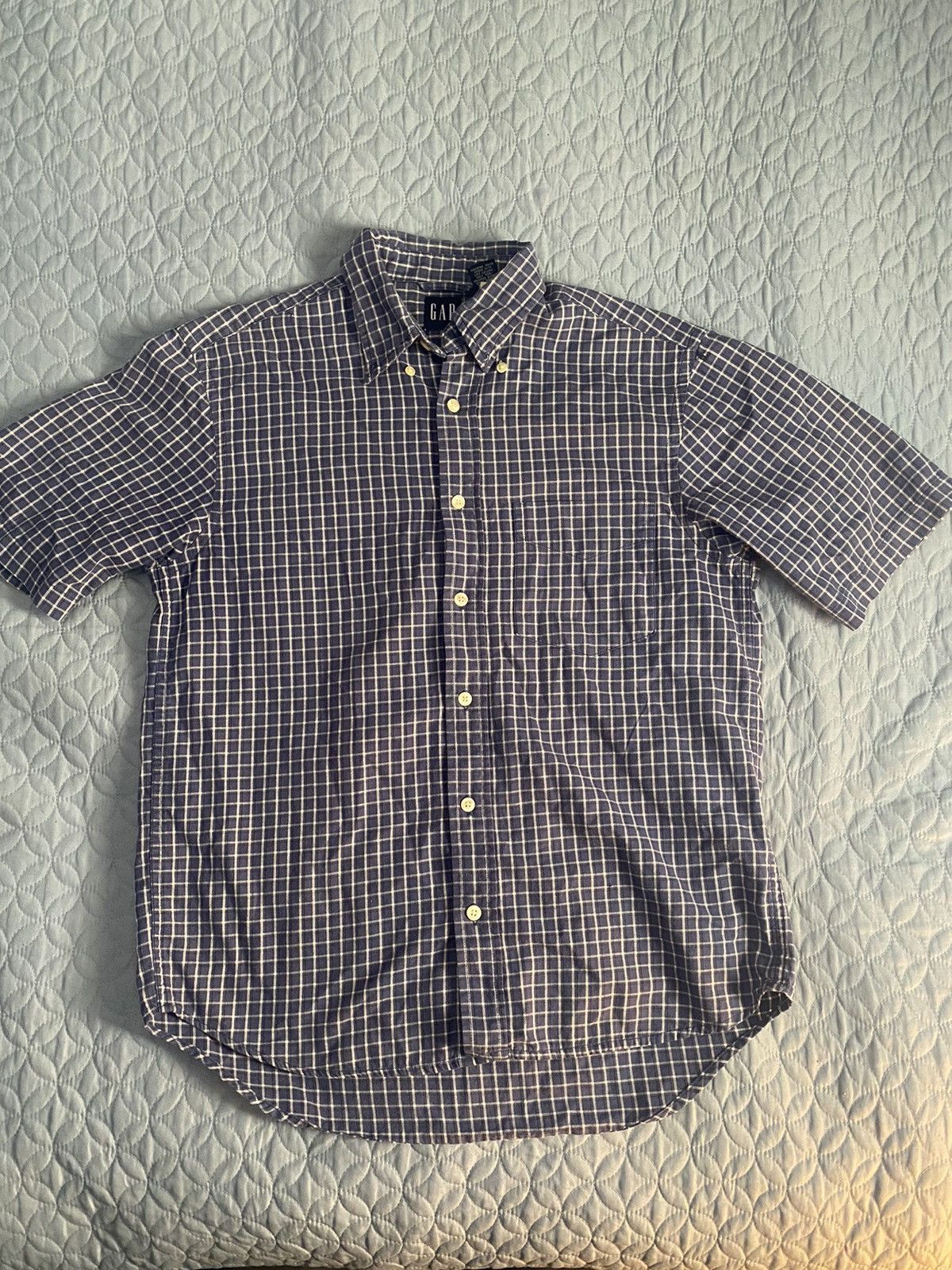 Vintage vintage gap short sleeve button up Size US S / EU 44-46 / 1 - 1 Thumbnail