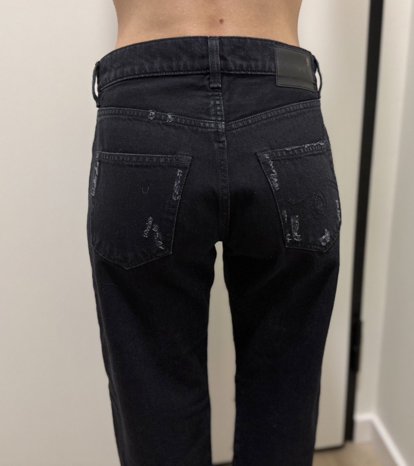 R13 R13 Universe Appean Moana Sequin Denim Camo Boyfriend Jeans Size 25" / US 0 / IT 36 - 8 Thumbnail